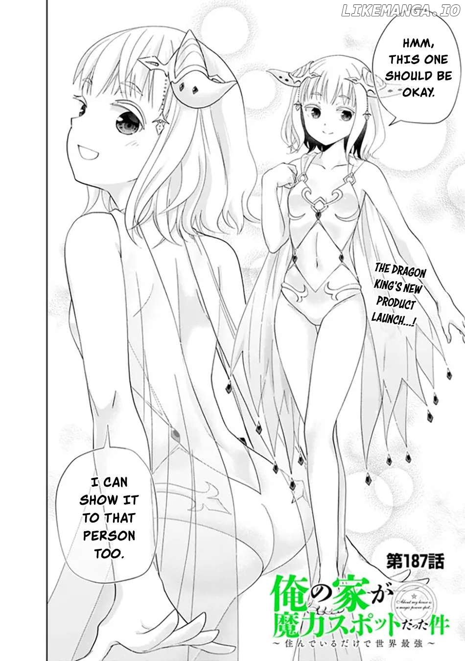 Ore no ie ga Maryoku Spot Datta Ken - Sundeiru Dake de Sekai Saikyou Chapter 187 - page 3