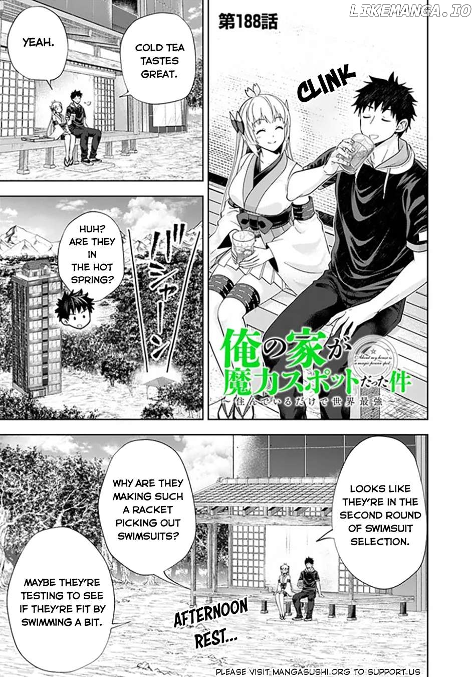 Ore no ie ga Maryoku Spot Datta Ken - Sundeiru Dake de Sekai Saikyou Chapter 188 - page 2