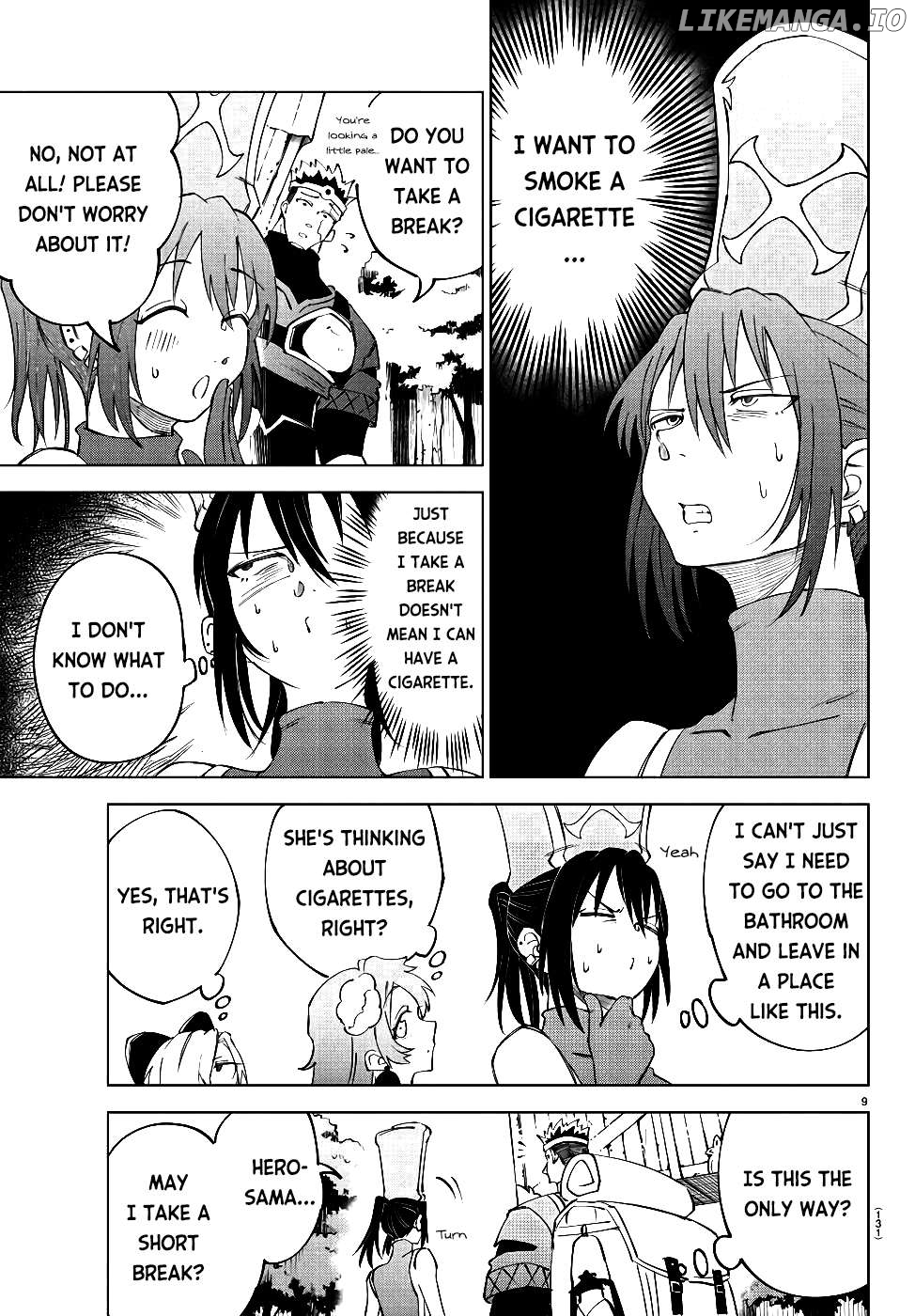 The Fainted Hero and The Assassination Princess Chapter 14 - page 10