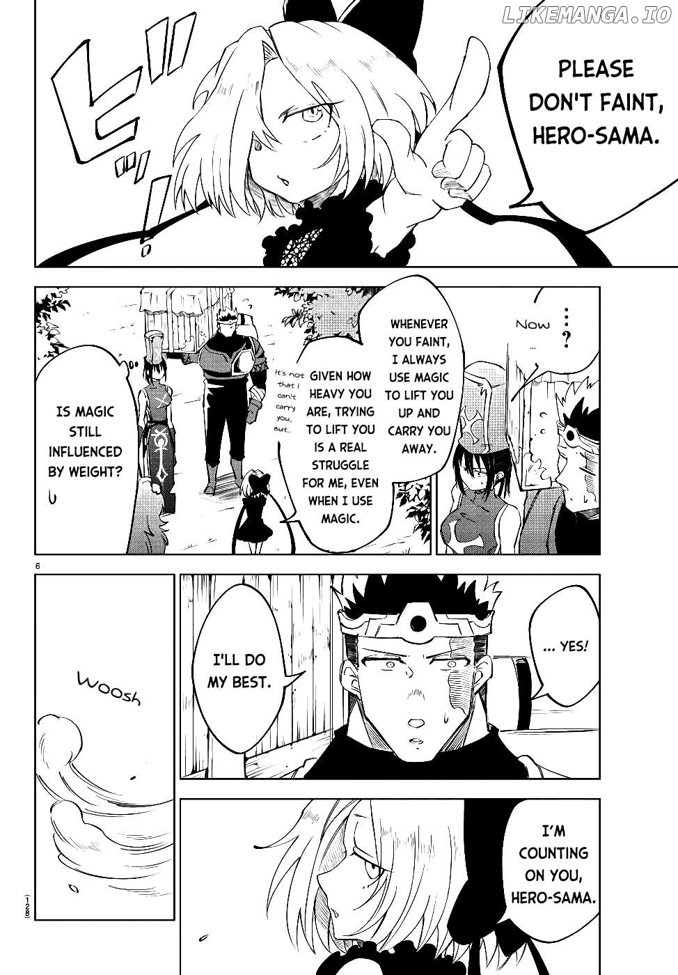 The Fainted Hero and The Assassination Princess Chapter 14 - page 7