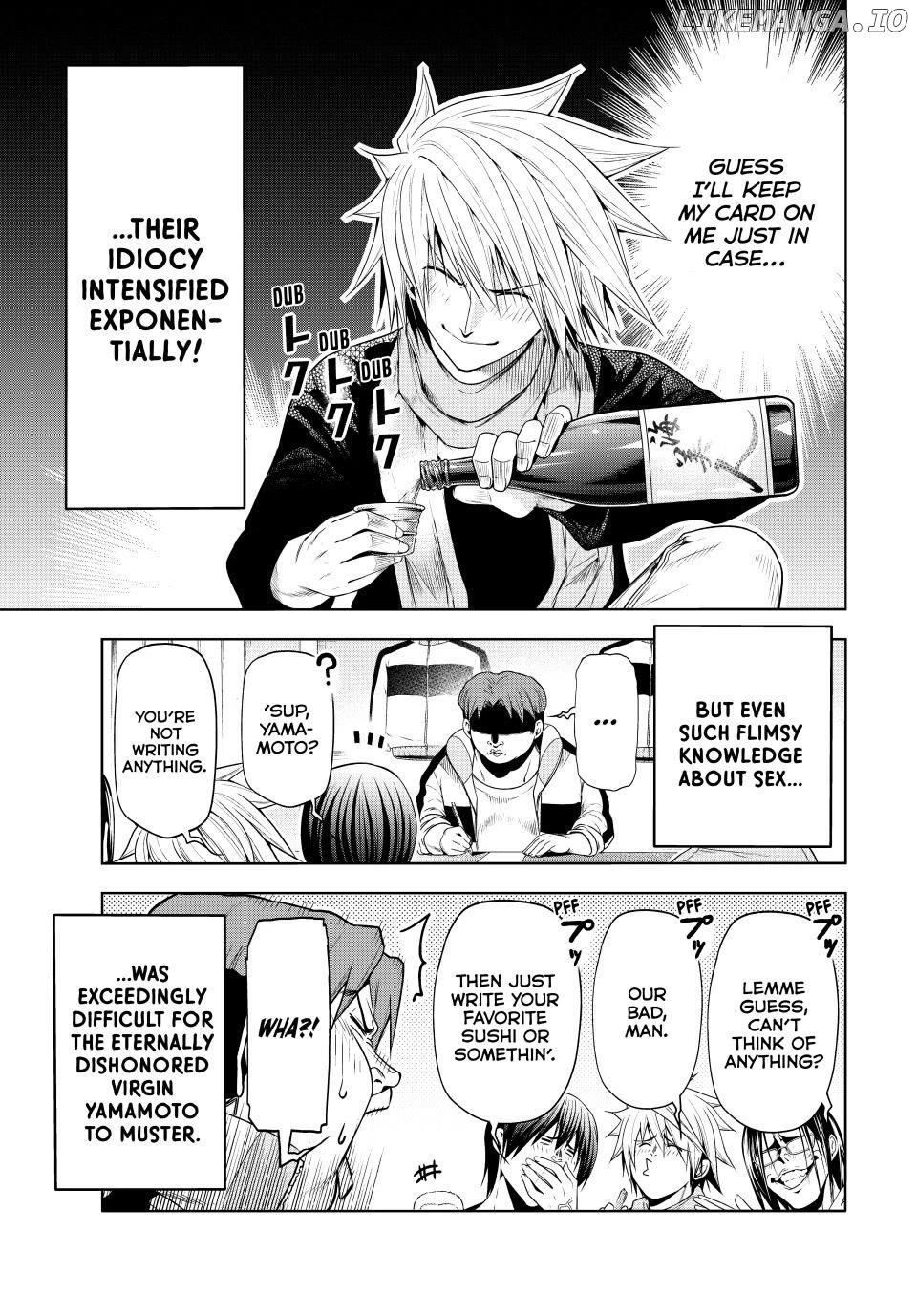Grand Blue Chapter 96 - page 21