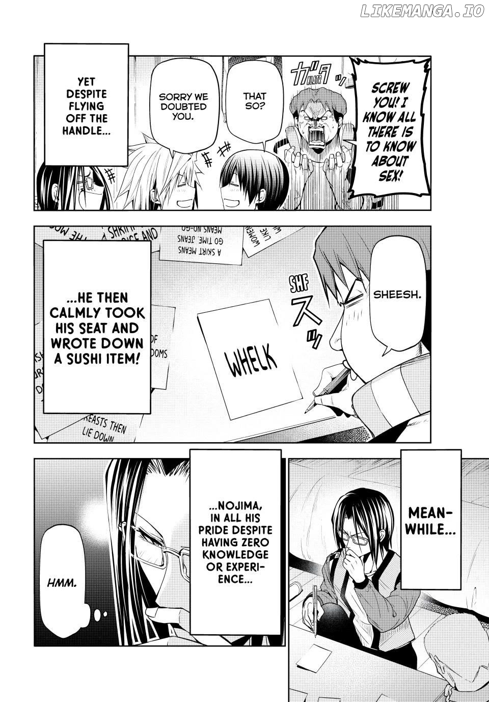 Grand Blue Chapter 96 - page 22