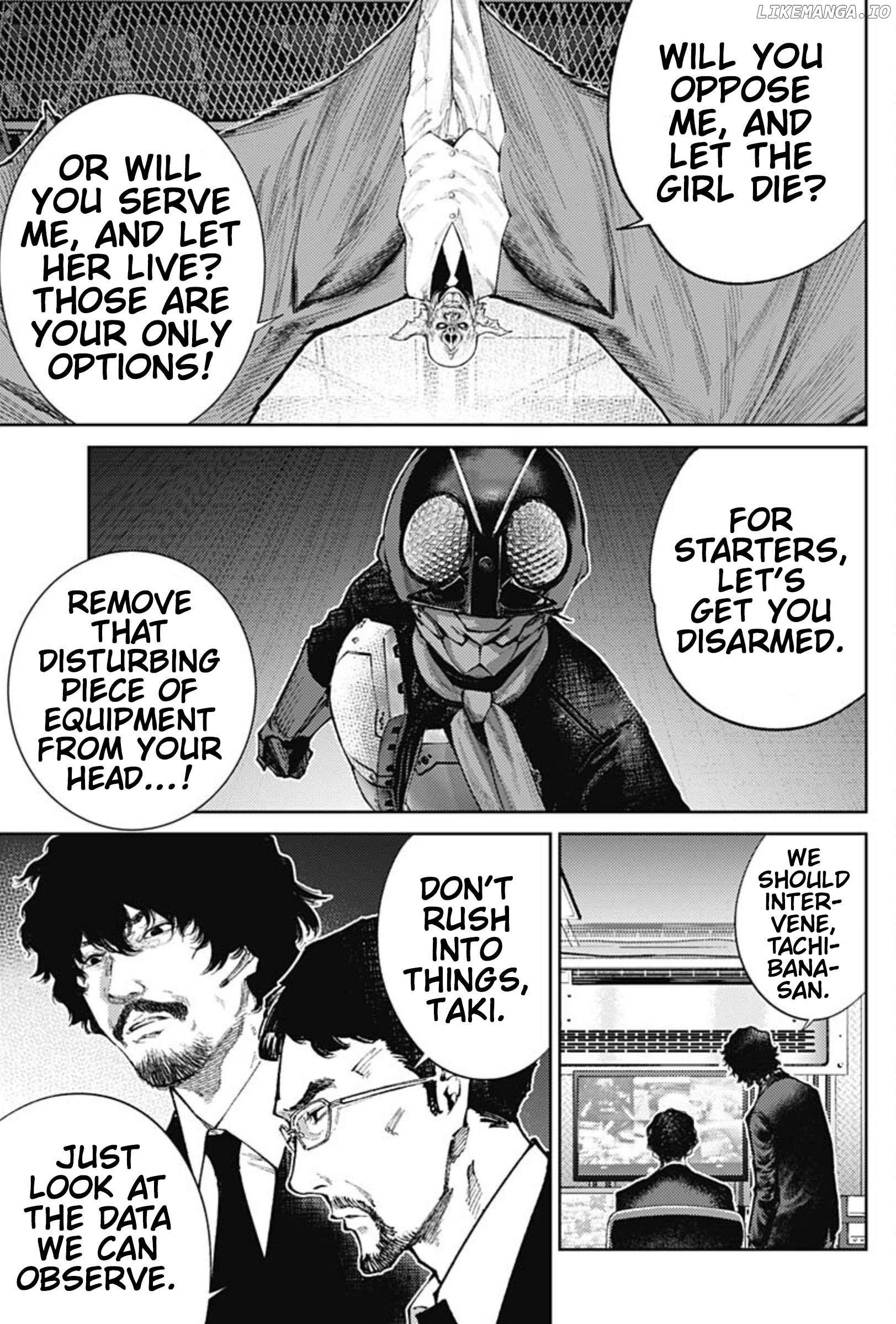There is no true peace in this world -Shin Kamen Rider SHOCKER SIDE- Chapter 63 - page 11
