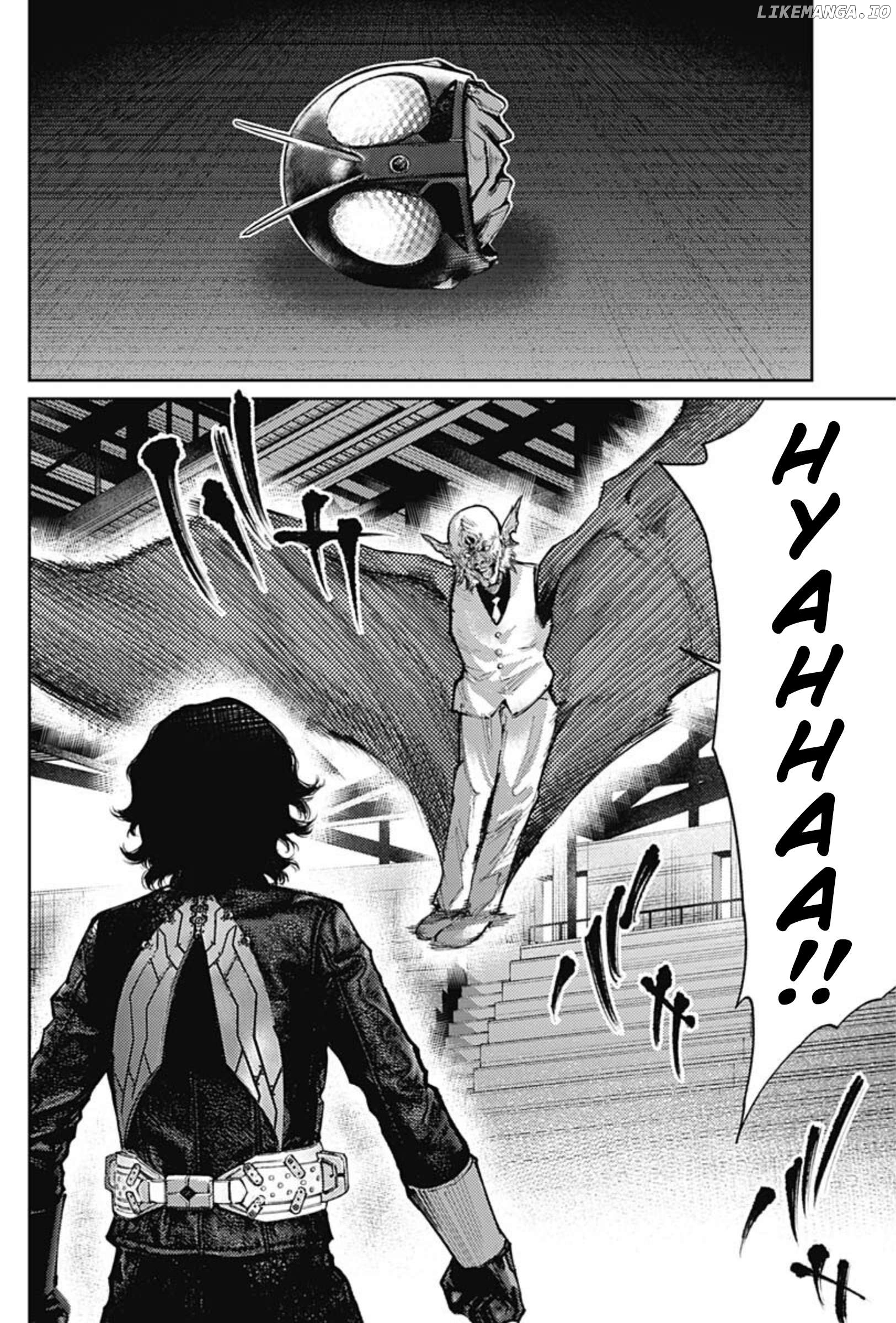 There is no true peace in this world -Shin Kamen Rider SHOCKER SIDE- Chapter 63 - page 12