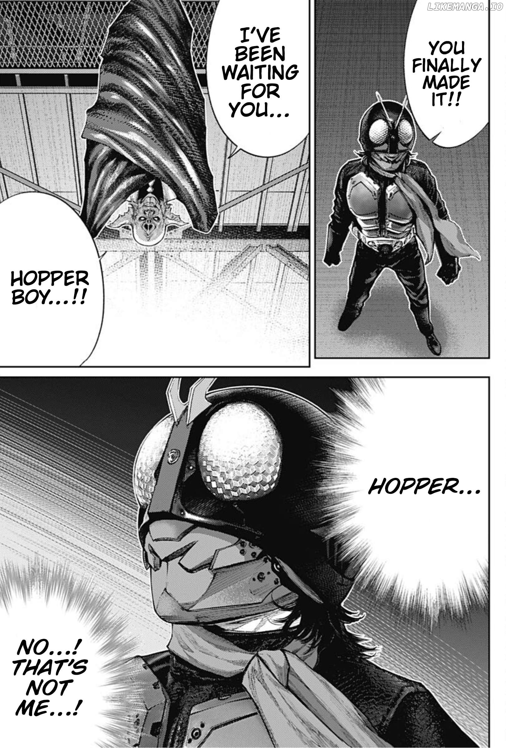 There is no true peace in this world -Shin Kamen Rider SHOCKER SIDE- Chapter 63 - page 5