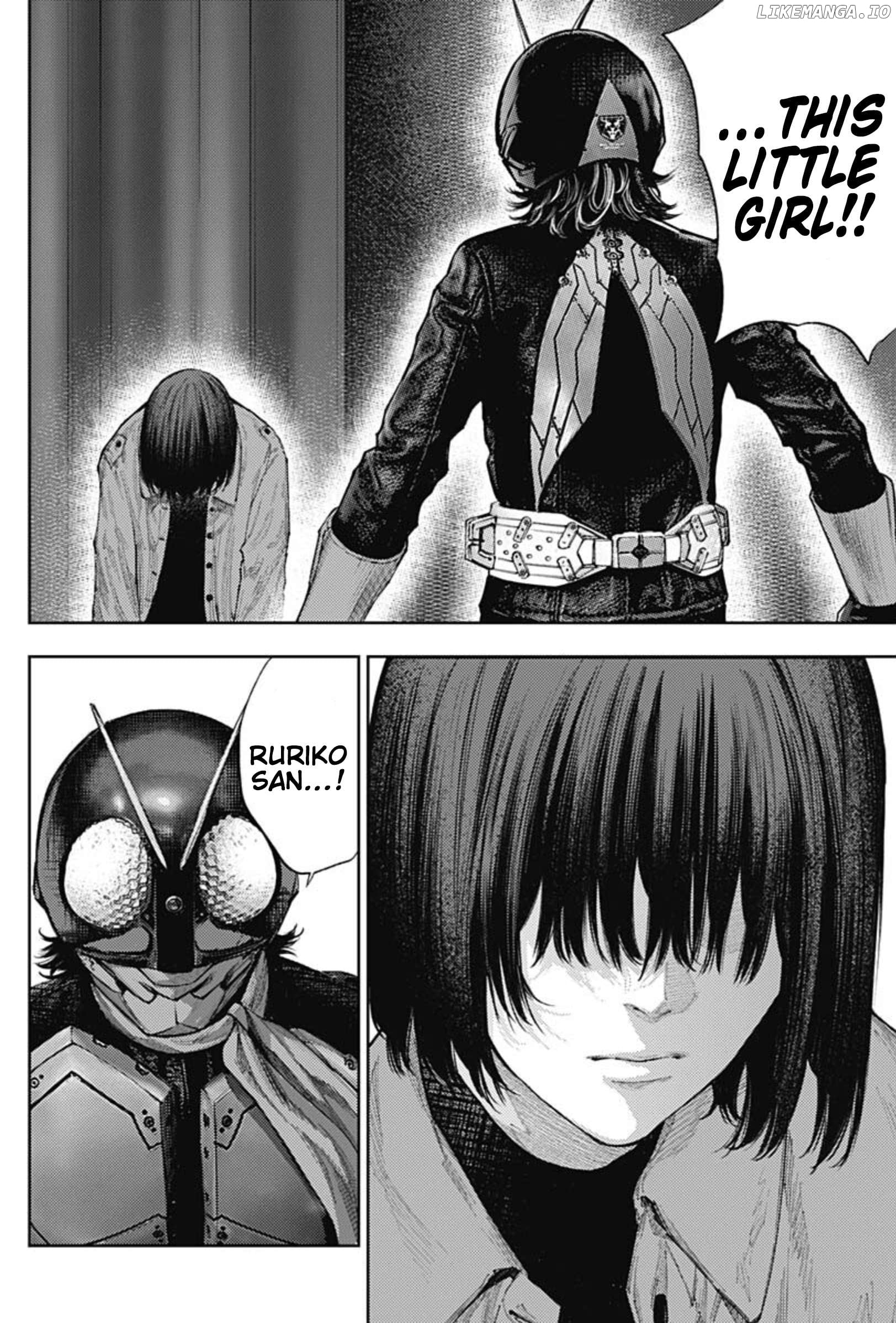There is no true peace in this world -Shin Kamen Rider SHOCKER SIDE- Chapter 63 - page 8