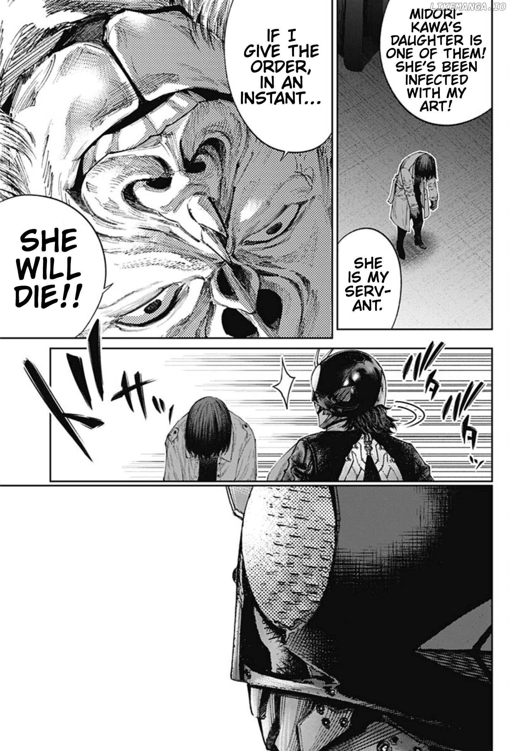 There is no true peace in this world -Shin Kamen Rider SHOCKER SIDE- Chapter 63 - page 9