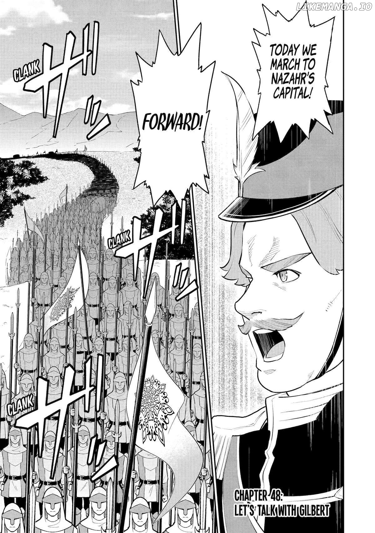 Ochikobore Kuni wo Deru ~Jitsuwa Sekai de 4 Hitome no Fuyojutsu Shidatta Kudan ni Tsuite~ Chapter 48 - page 1