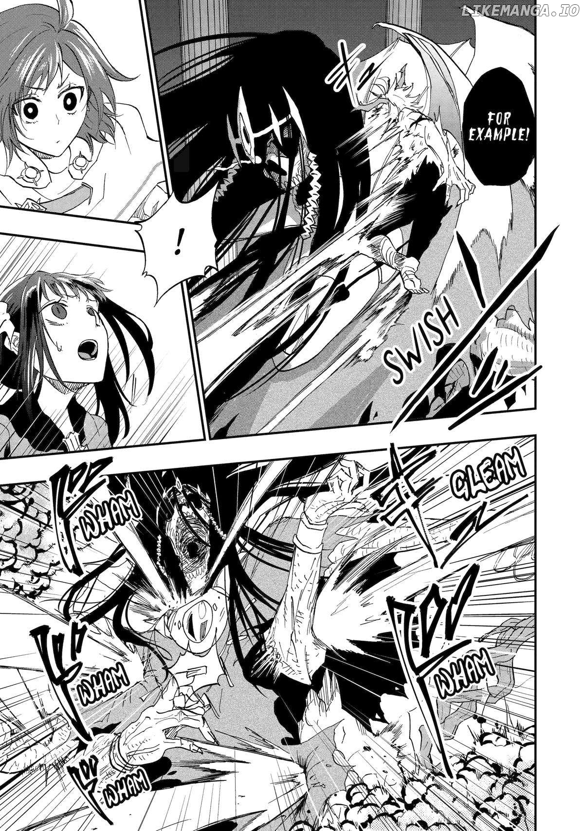 Ankoku Kishino no Ore desu Ga Saikyou no Hijiri Kishi wo Mezashimasu Chapter 68 - page 22