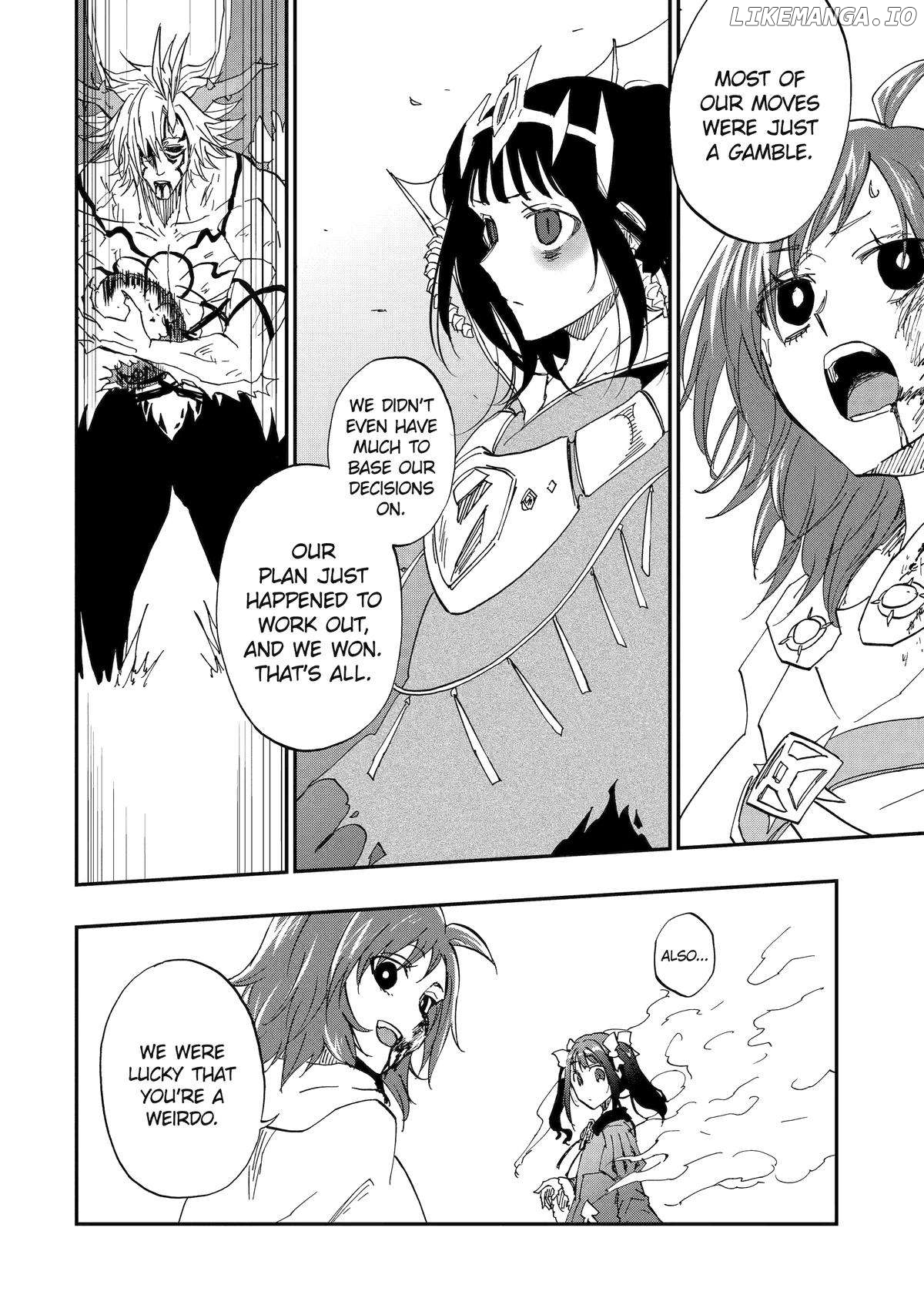 Ankoku Kishino no Ore desu Ga Saikyou no Hijiri Kishi wo Mezashimasu Chapter 68 - page 32