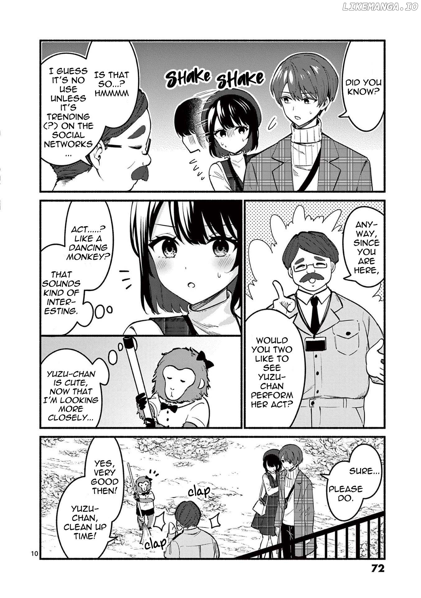 Shiotaiou no Sato-san ga Ore ni dake Amai Chapter 71 - page 10