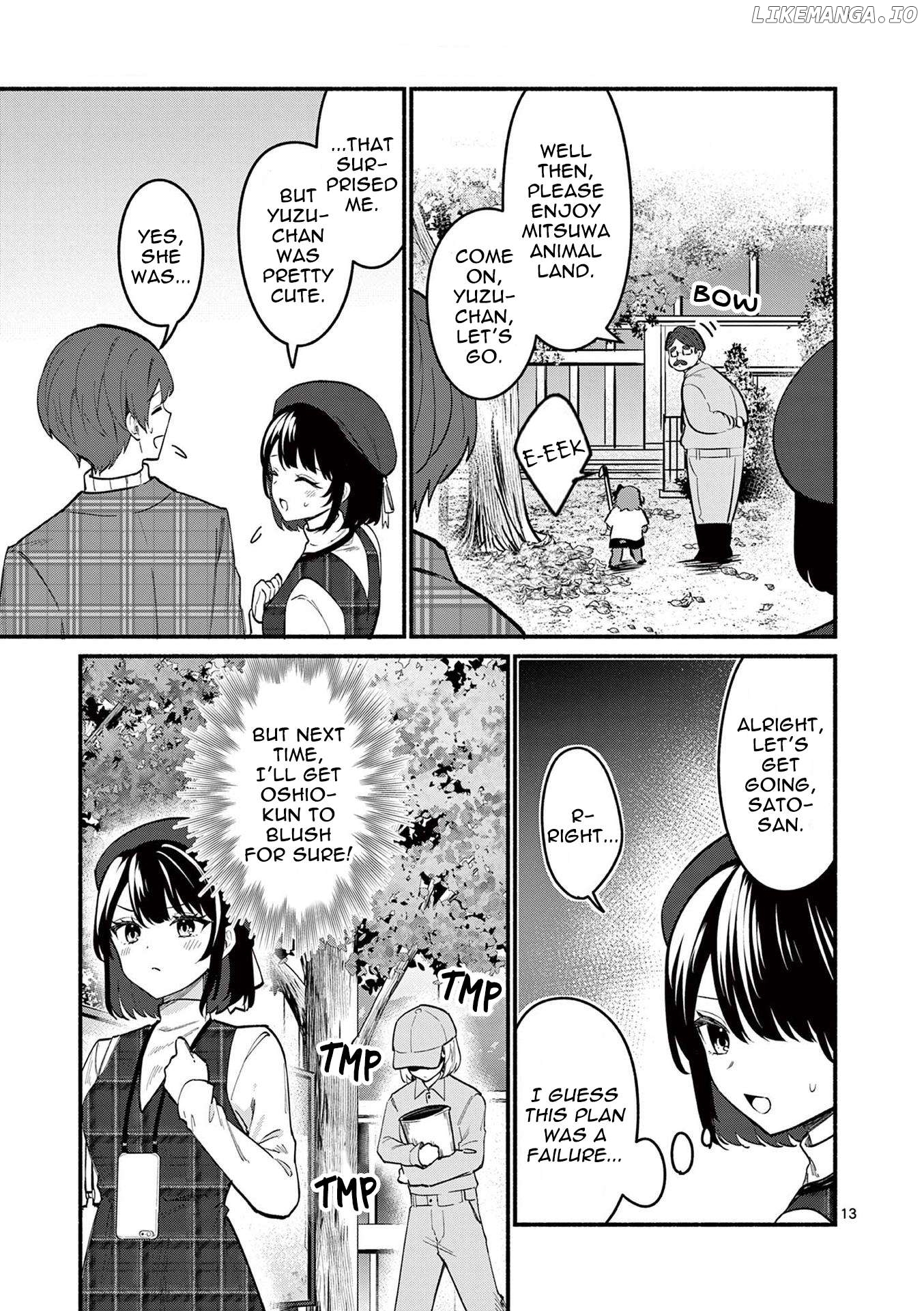 Shiotaiou no Sato-san ga Ore ni dake Amai Chapter 71 - page 13