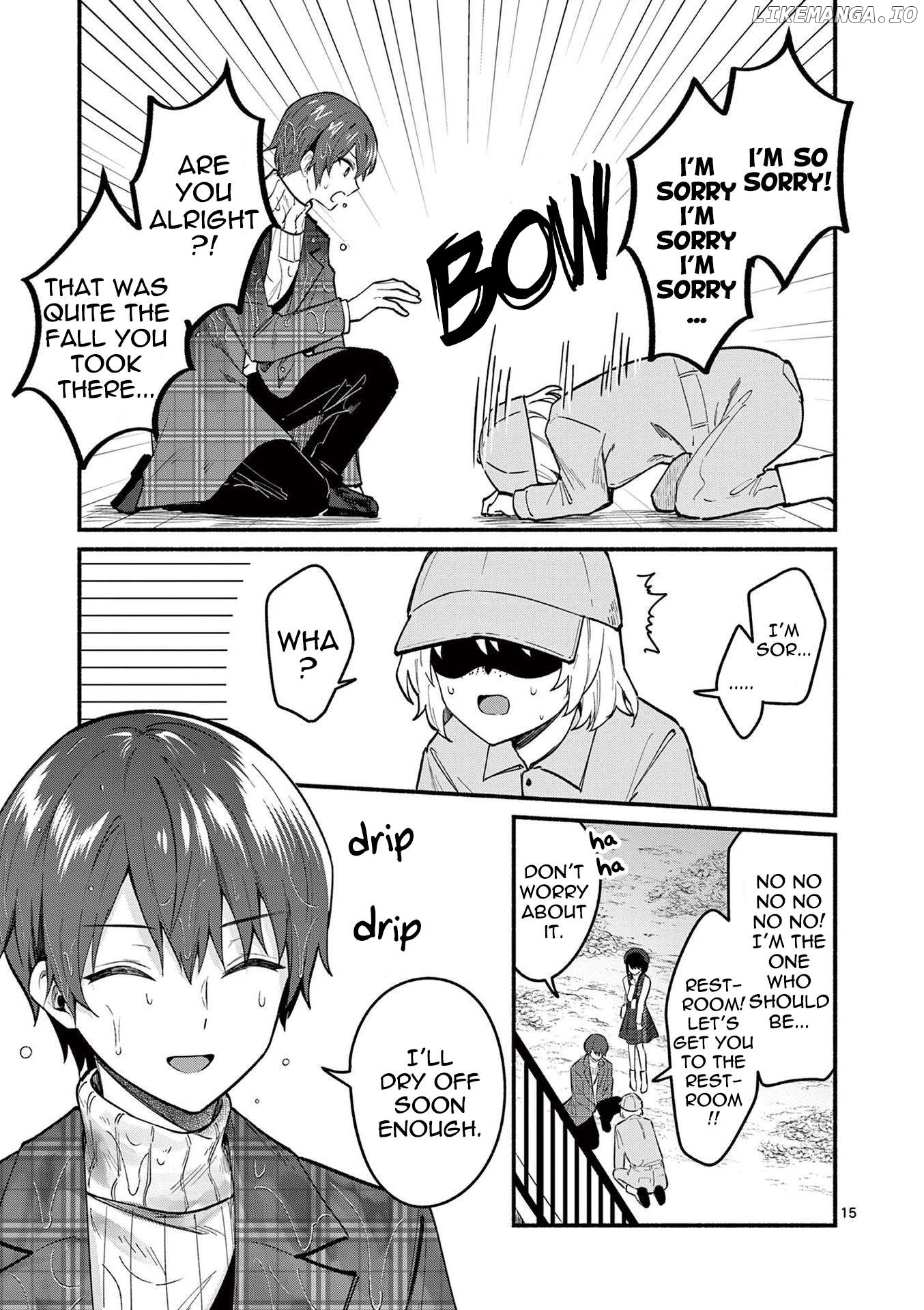 Shiotaiou no Sato-san ga Ore ni dake Amai Chapter 71 - page 15