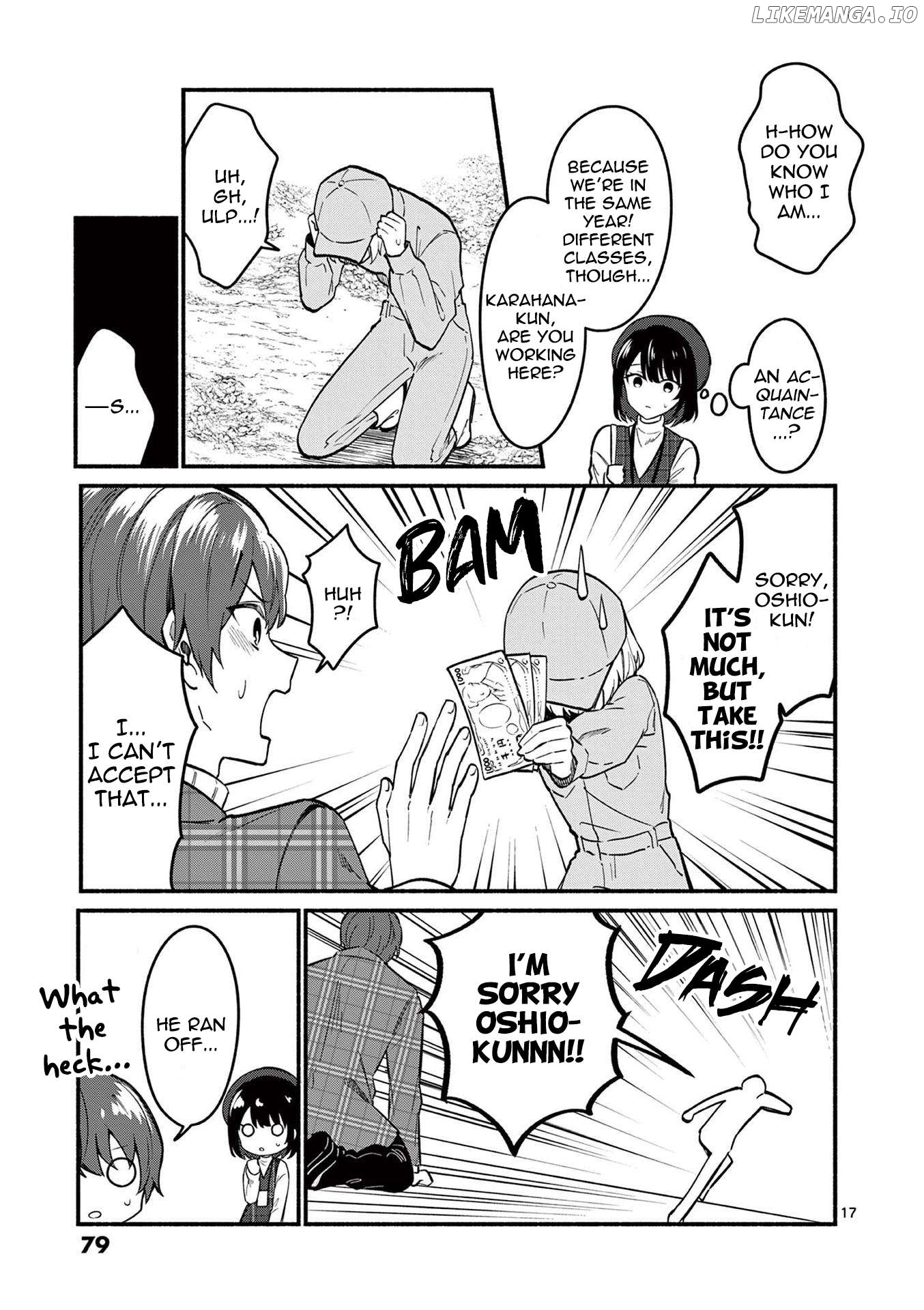 Shiotaiou no Sato-san ga Ore ni dake Amai Chapter 71 - page 17