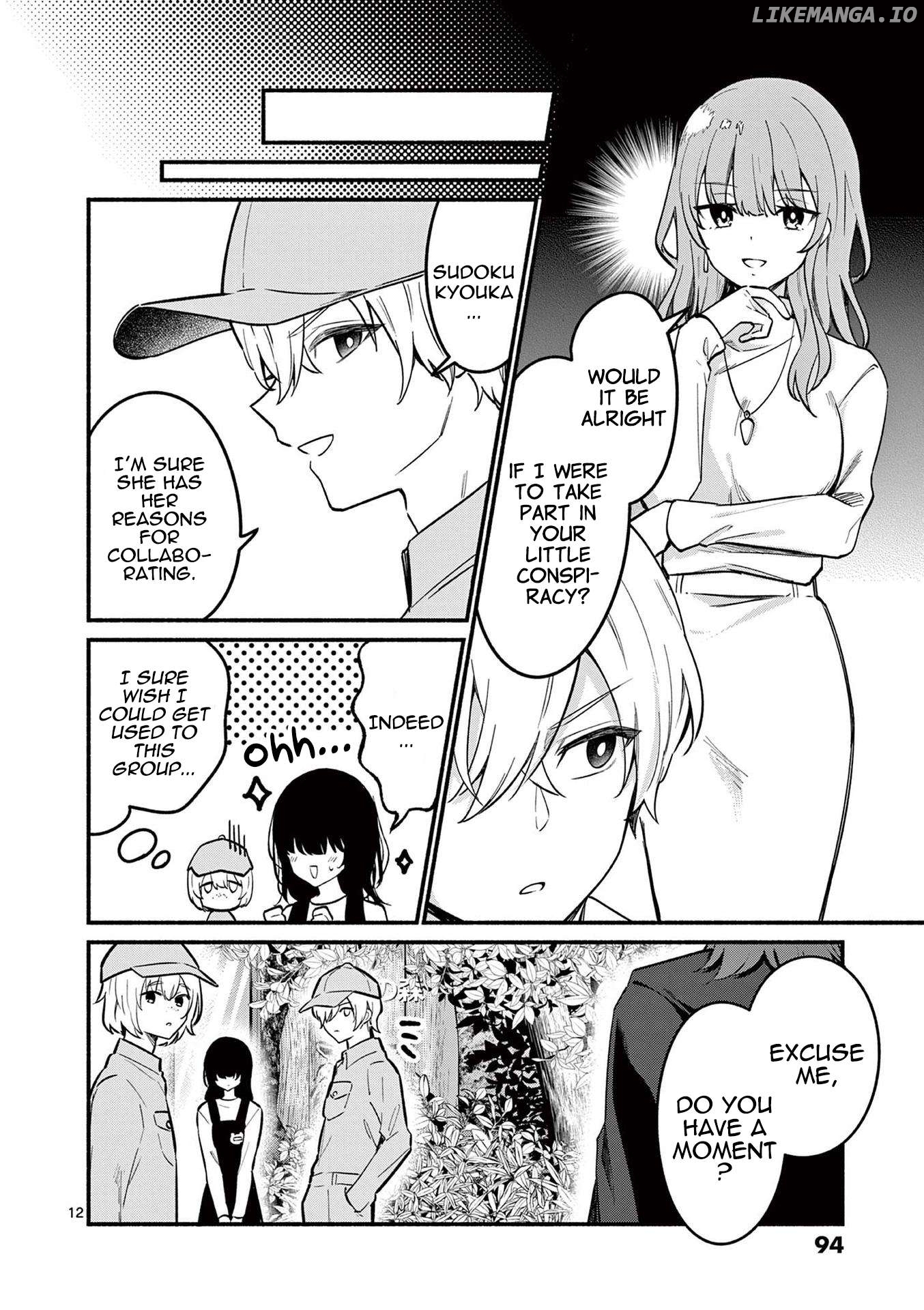 Shiotaiou no Sato-san ga Ore ni dake Amai Chapter 72 - page 12