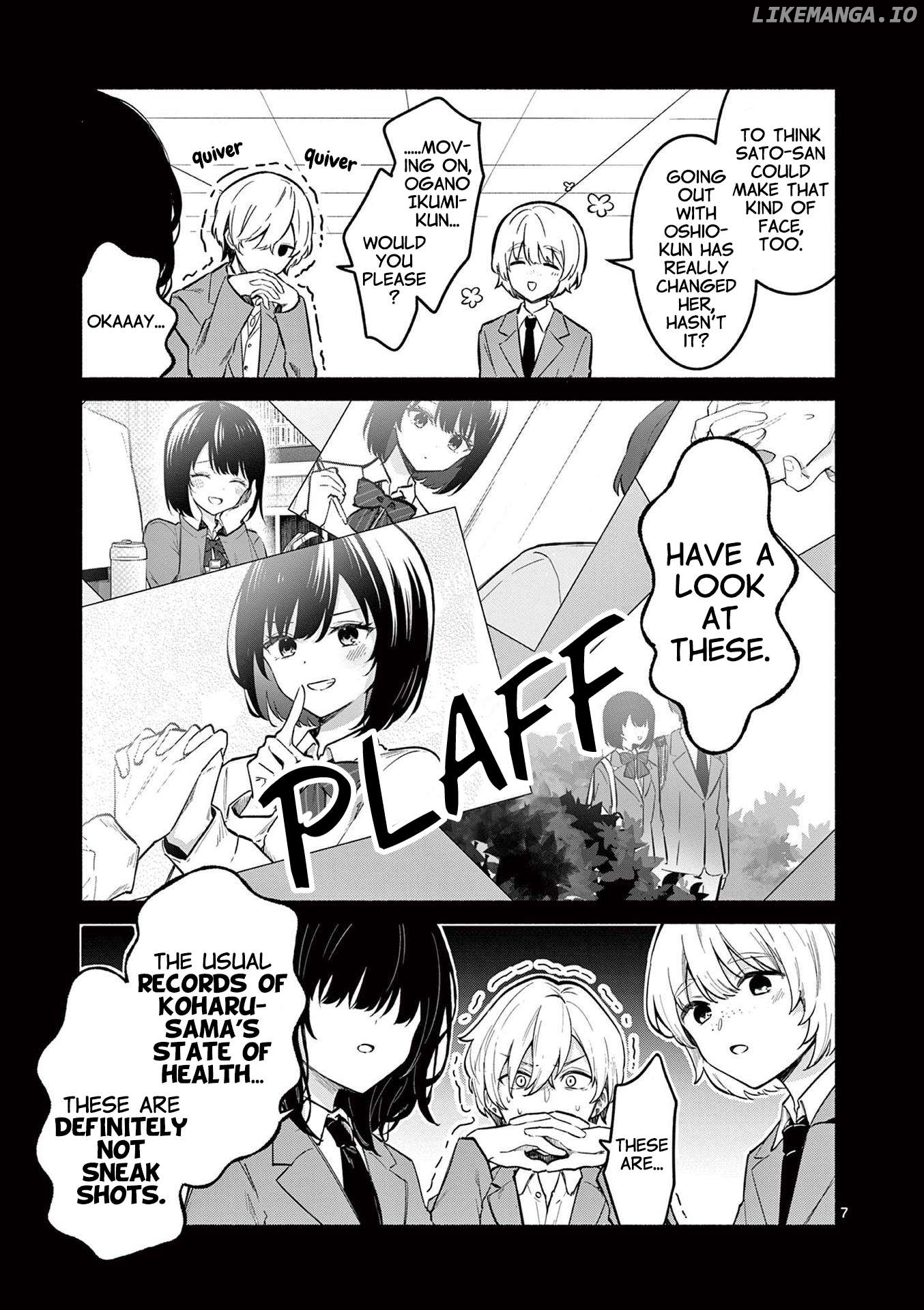 Shiotaiou no Sato-san ga Ore ni dake Amai Chapter 72 - page 7