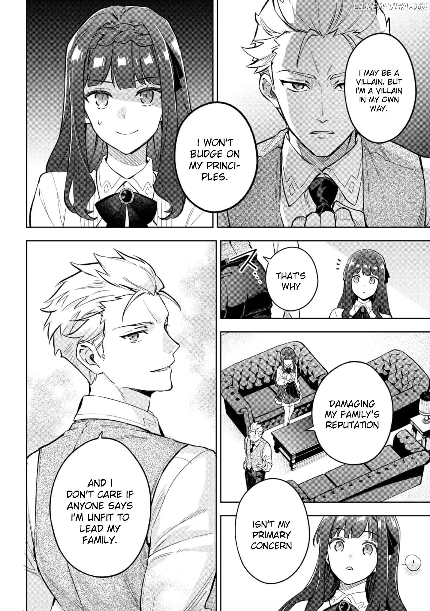 Akumana Akutou Ikka no Mana Musume, Tensei Saki mo Otome Game no Gokudou Reijou deshita Chapter 20 - page 17