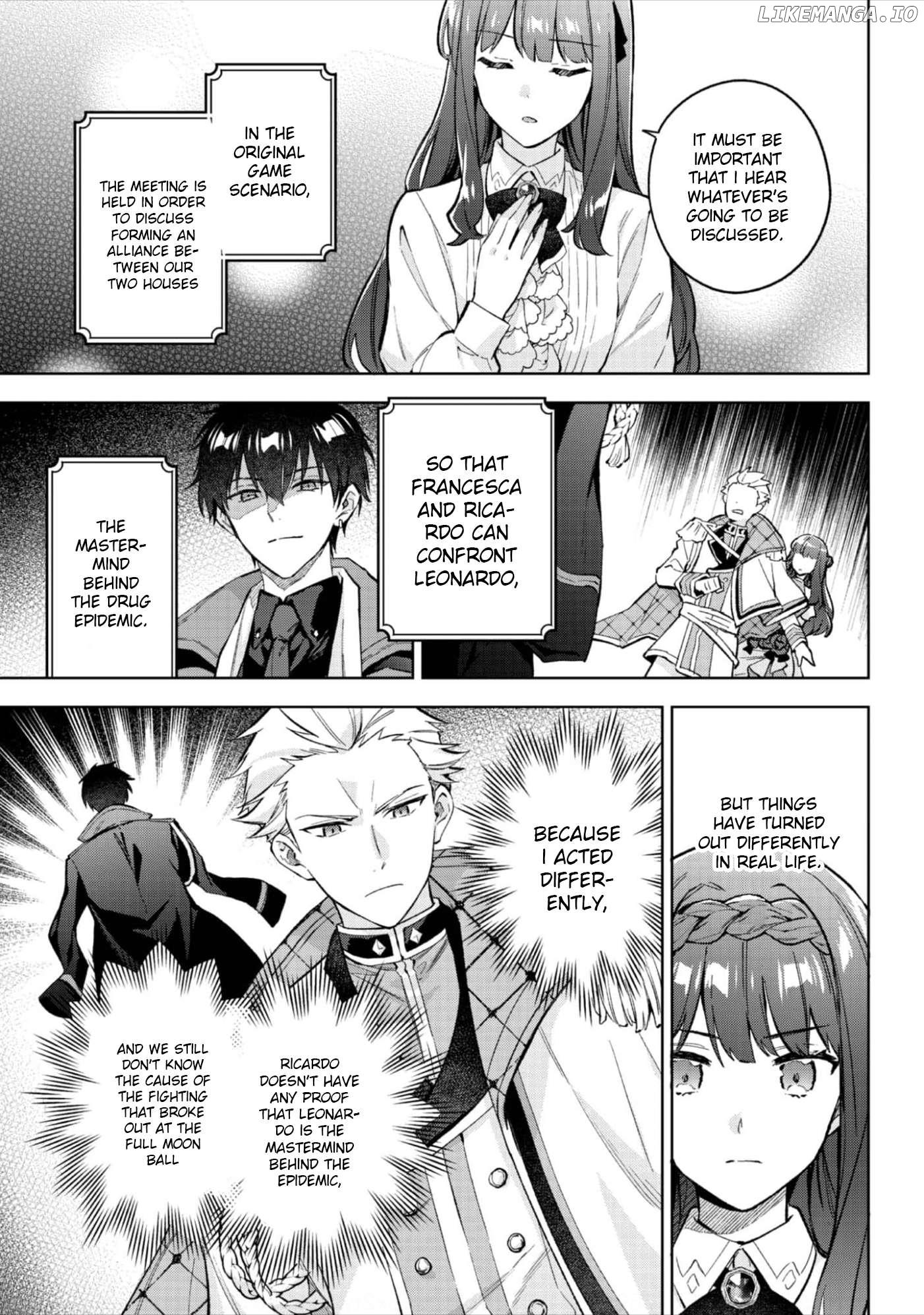 Akumana Akutou Ikka no Mana Musume, Tensei Saki mo Otome Game no Gokudou Reijou deshita Chapter 20 - page 6