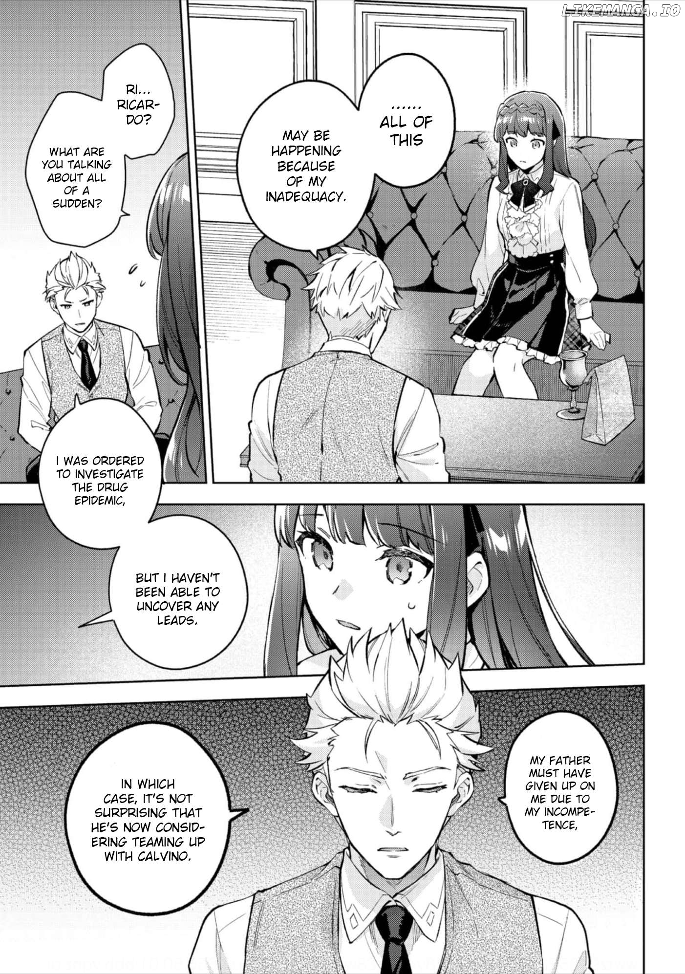 Akumana Akutou Ikka no Mana Musume, Tensei Saki mo Otome Game no Gokudou Reijou deshita Chapter 20 - page 8