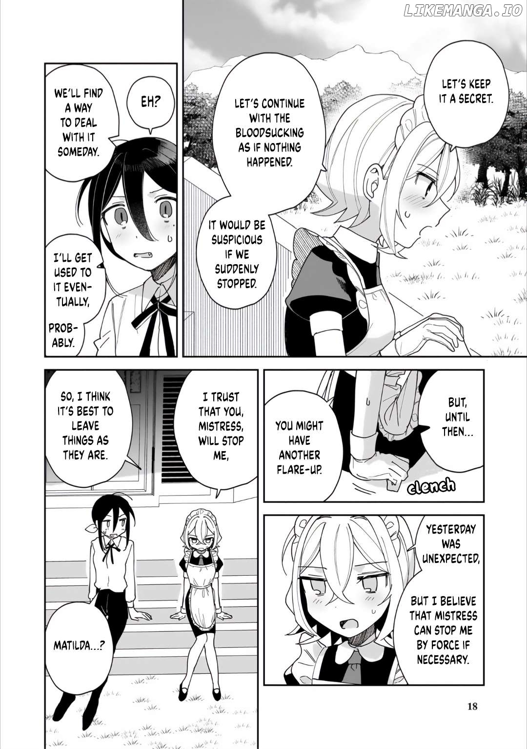 I Won’t Let Mistress Suck My Blood Chapter 6 - page 14