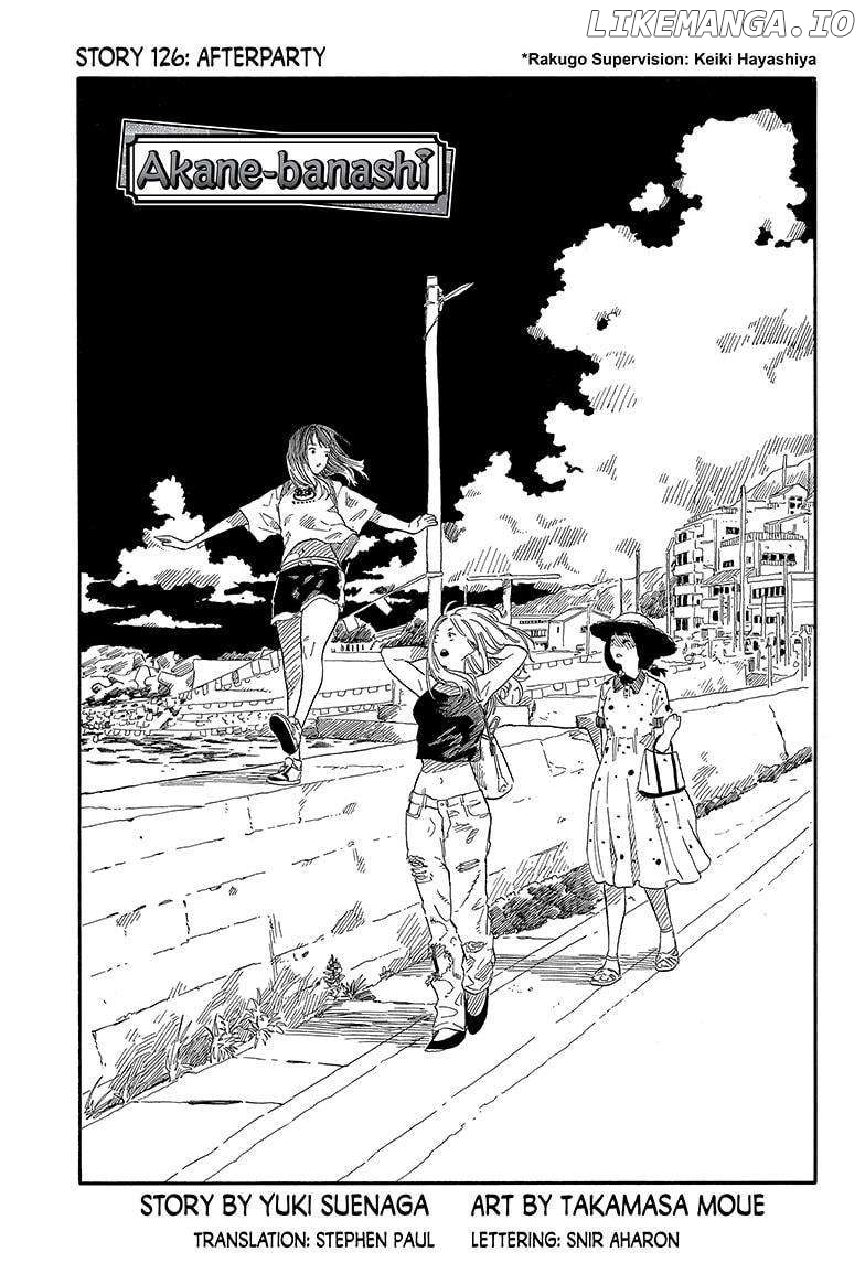 Akane Banashi Chapter 126 - page 1