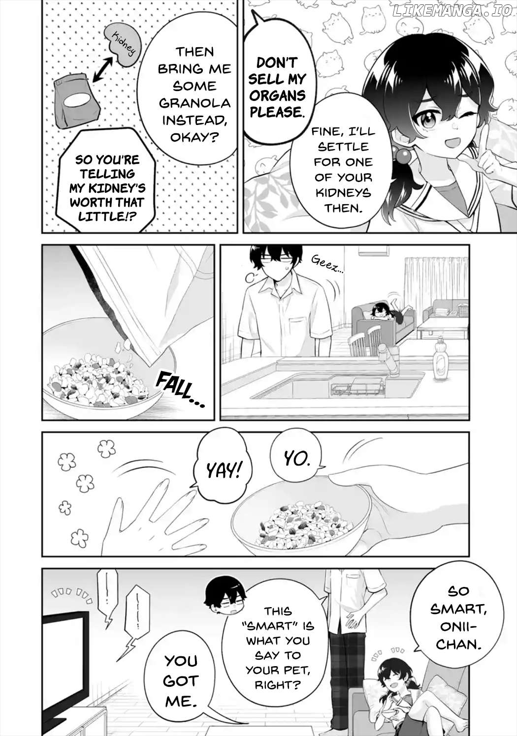 Please Leave Me Alone (For Some Reason, She Wants to Change a Lone Wolf's Helpless High School Life.) Chapter 25 - page 2