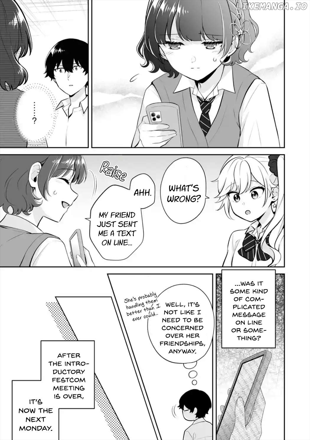 Please Leave Me Alone (For Some Reason, She Wants to Change a Lone Wolf's Helpless High School Life.) Chapter 25 - page 21