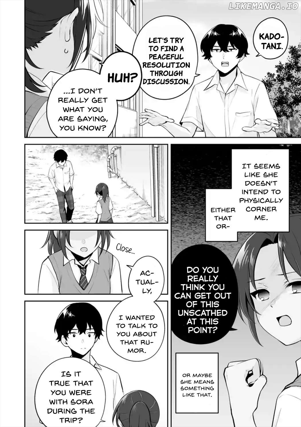 Please Leave Me Alone (For Some Reason, She Wants to Change a Lone Wolf's Helpless High School Life.) Chapter 25 - page 28