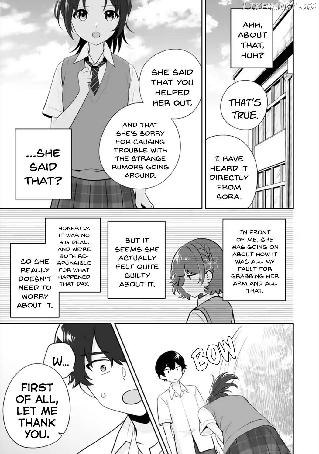 Please Leave Me Alone (For Some Reason, She Wants to Change a Lone Wolf's Helpless High School Life.) Chapter 25 - page 29