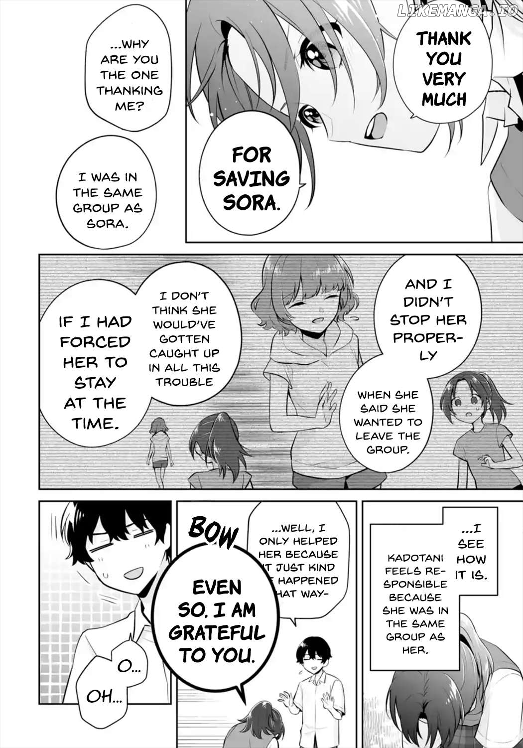Please Leave Me Alone (For Some Reason, She Wants to Change a Lone Wolf's Helpless High School Life.) Chapter 25 - page 30