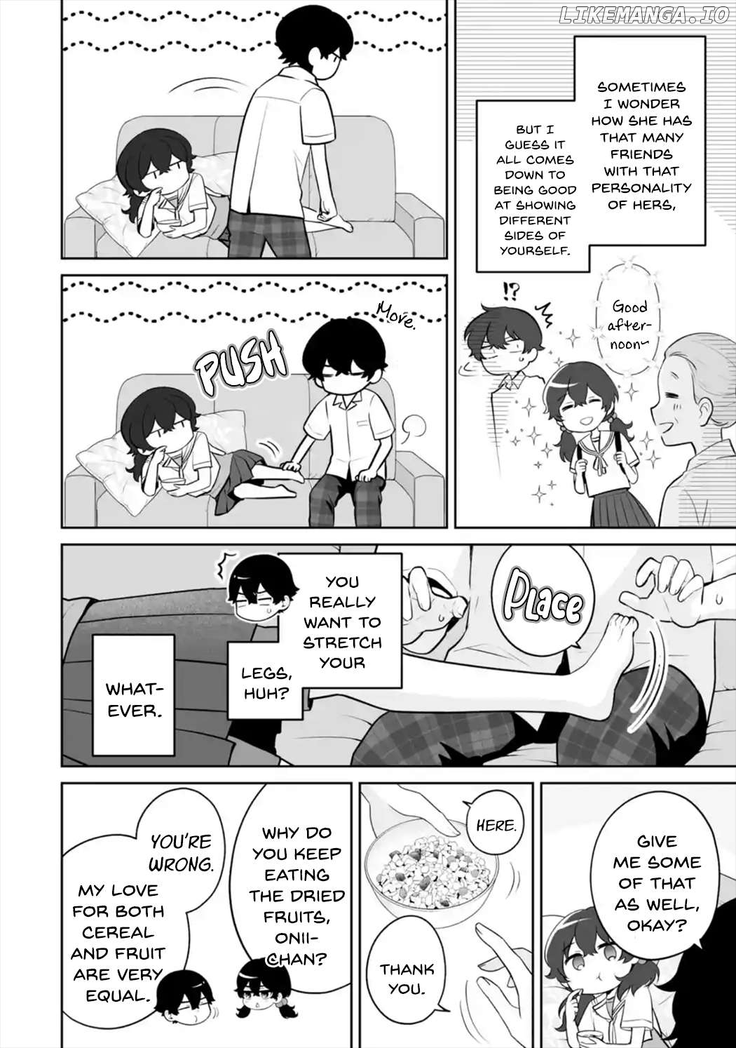 Please Leave Me Alone (For Some Reason, She Wants to Change a Lone Wolf's Helpless High School Life.) Chapter 25 - page 4