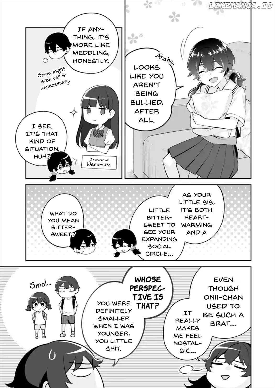 Please Leave Me Alone (For Some Reason, She Wants to Change a Lone Wolf's Helpless High School Life.) Chapter 25 - page 7