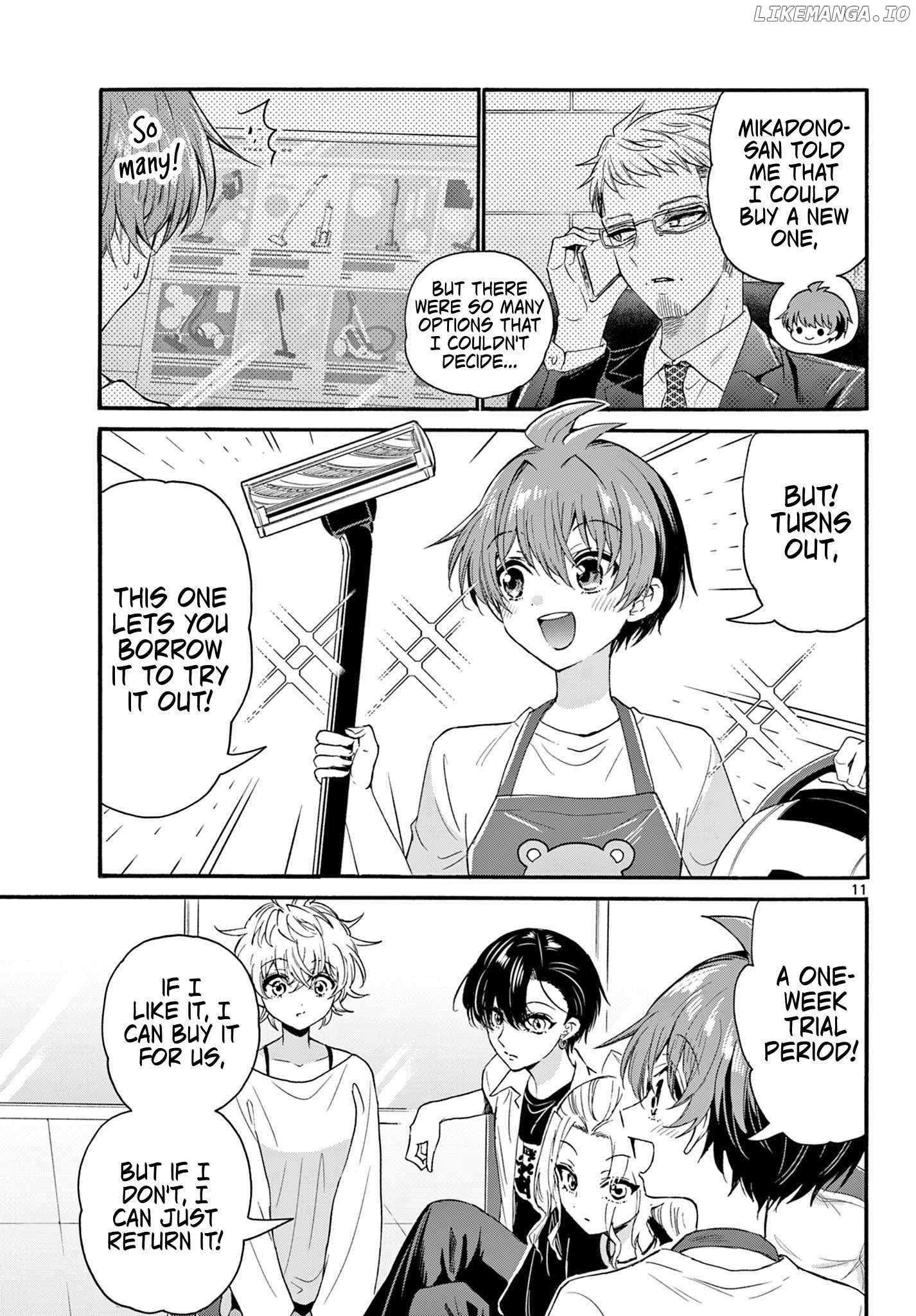 Mikadono Sanshimai Wa Angai, Choroi Chapter 126 - page 11
