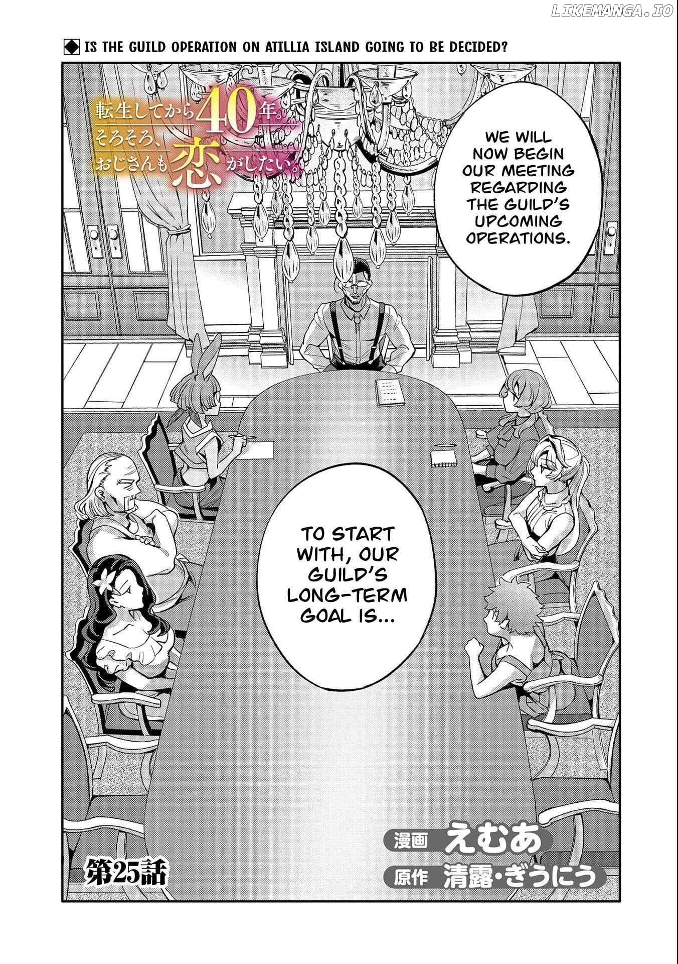 Tensei Shitekara 40-Nen. Sorosoro, Ojisan Mo Koi Ga Shitai. Nidome No Jinsei Wa Harem Route! Chapter 25 - page 2