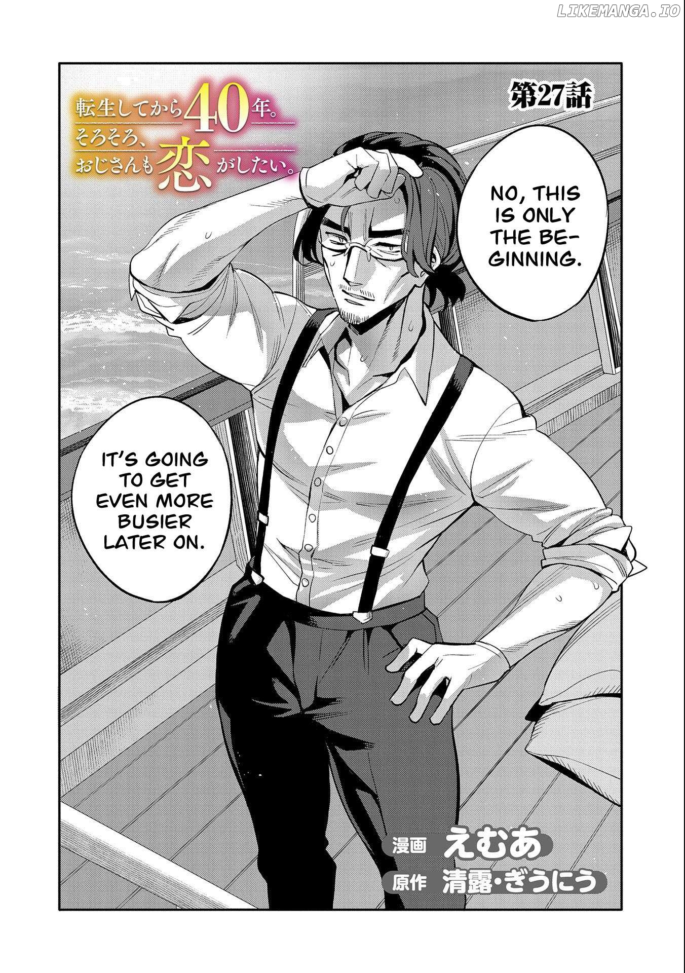Tensei Shitekara 40-Nen. Sorosoro, Ojisan Mo Koi Ga Shitai. Nidome No Jinsei Wa Harem Route! Chapter 27 - page 3