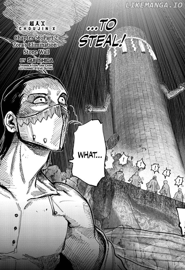 Choujin X Chapter 56.2 - page 2
