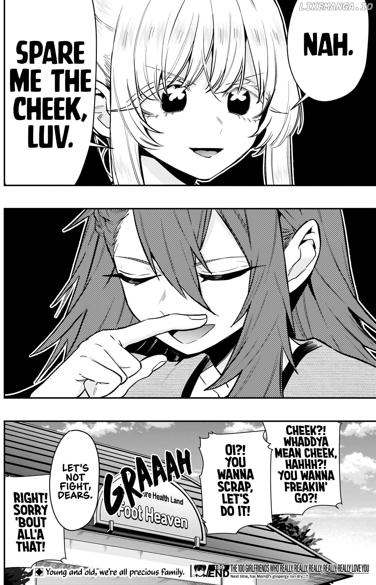 The 100 Girlfriends Who Really, Really, Really, Really, Really Love You Chapter 189 - page 21