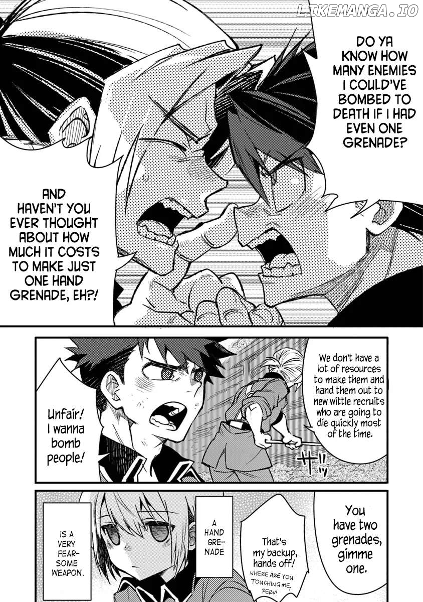 Ts Eiseihei-San No Senjou Nikki Chapter 11 - page 7