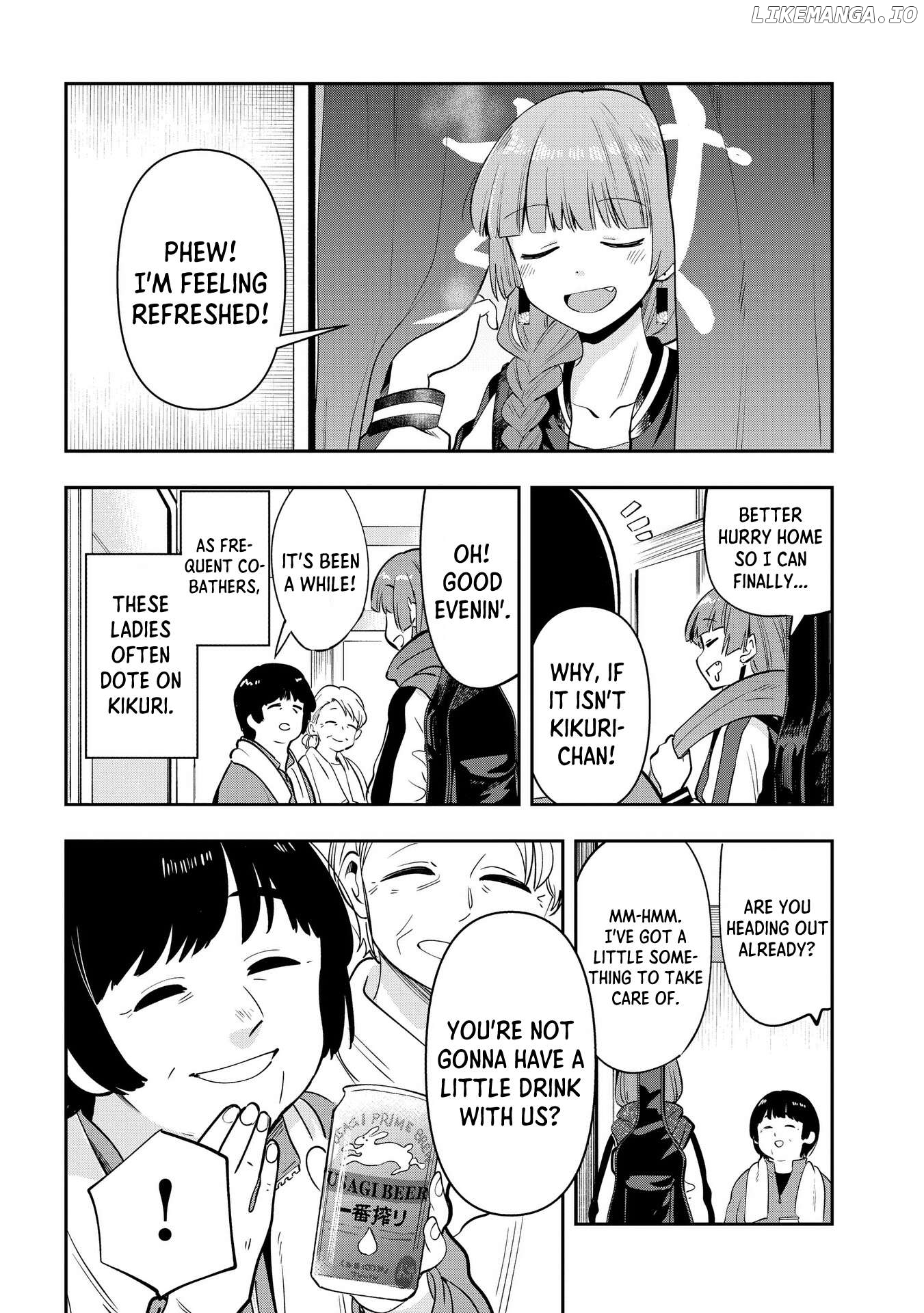 Bocchi The Rock! Gaiden Hiroi Kikuri No Fukazake Nikki Chapter 19 - page 8