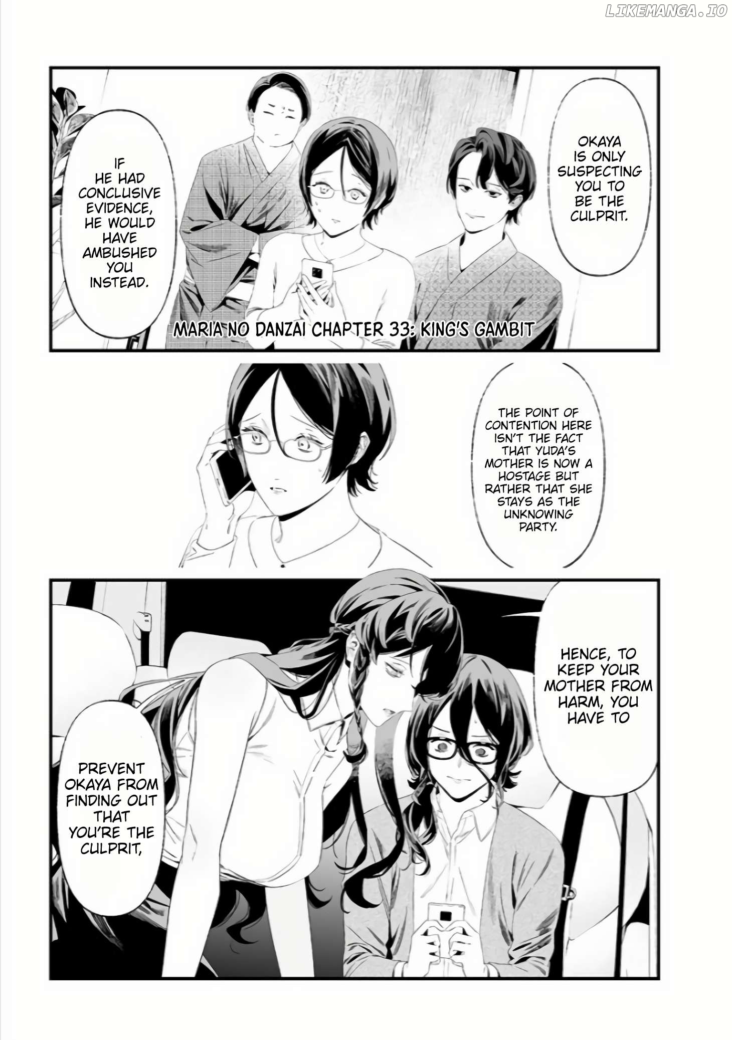 Maria No Danzai Chapter 33 - page 2