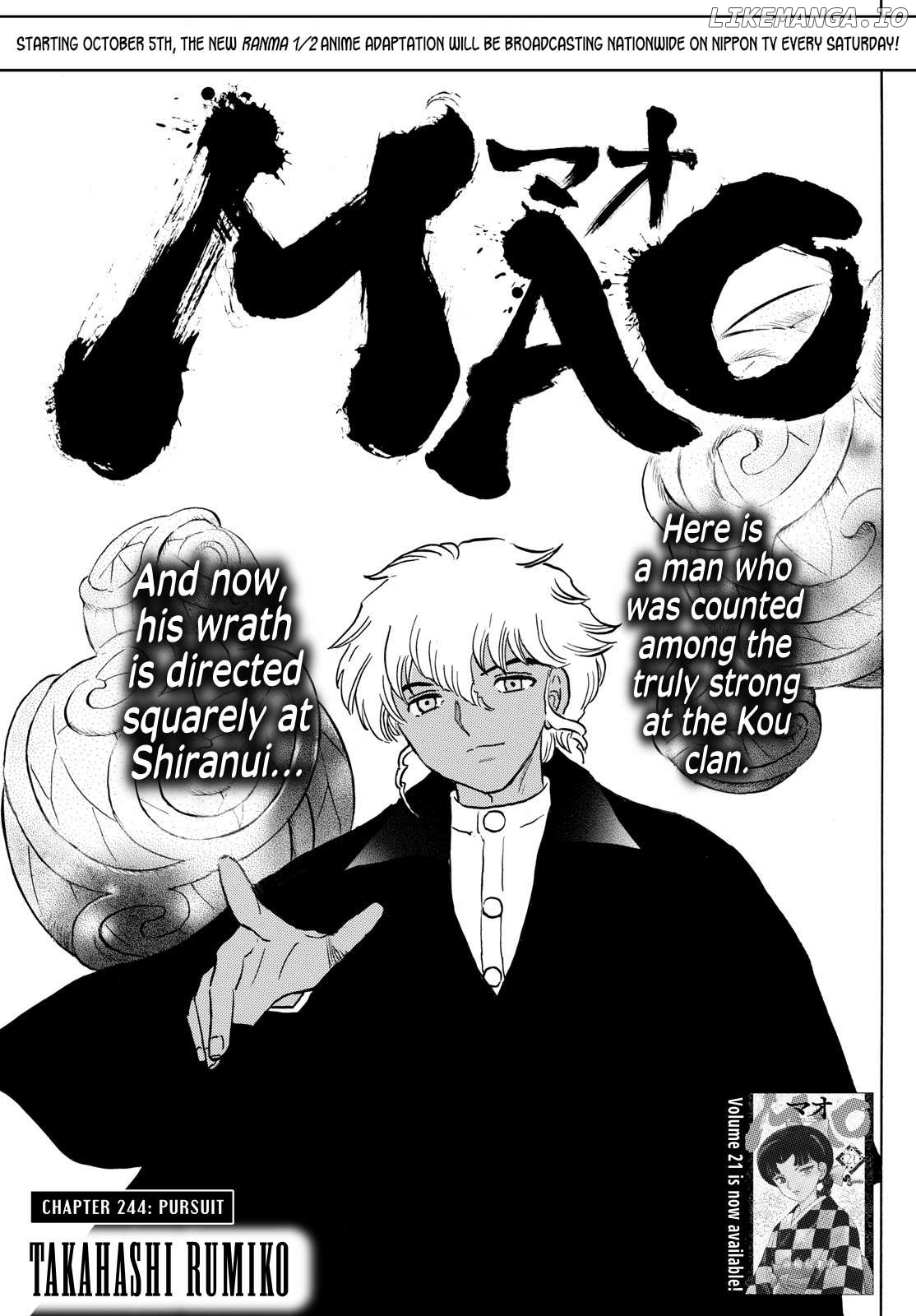 Mao - Manga Chapter 244 - page 1