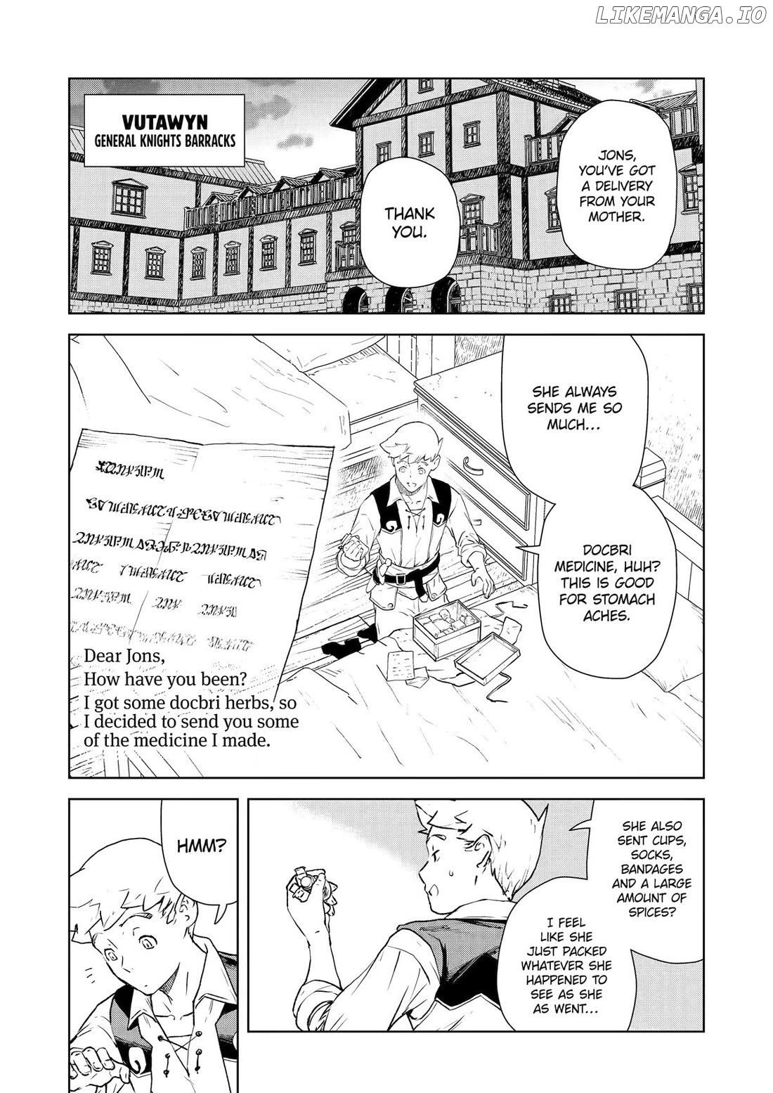 Even The Captain Knight, Miss Elf, Wants To Be A Maiden. Chapter 29 - page 1