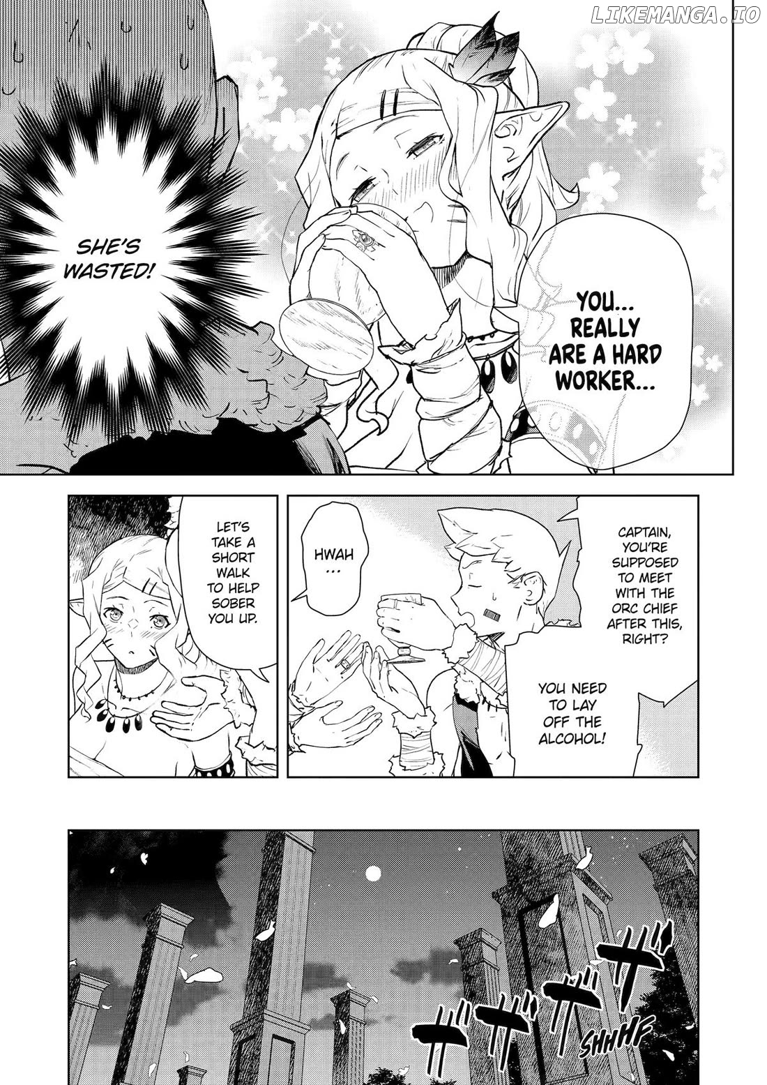 Even The Captain Knight, Miss Elf, Wants To Be A Maiden. Chapter 29 - page 9