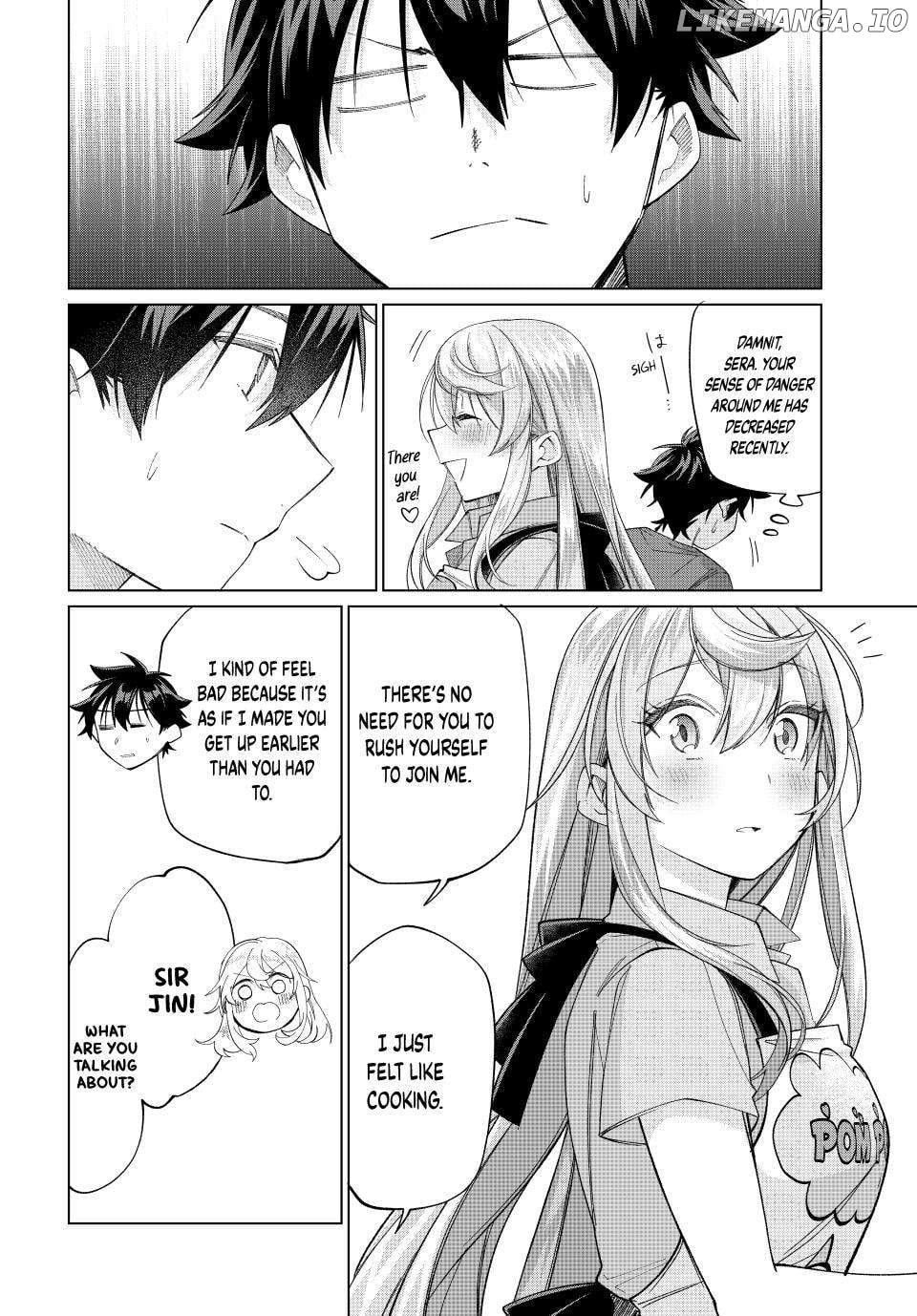 All My Neighbors are Convinced the Female Knight from My Rice Field Is My Wife Chapter 61 - page 12