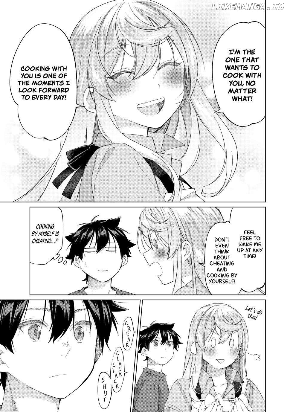 All My Neighbors are Convinced the Female Knight from My Rice Field Is My Wife Chapter 61 - page 13