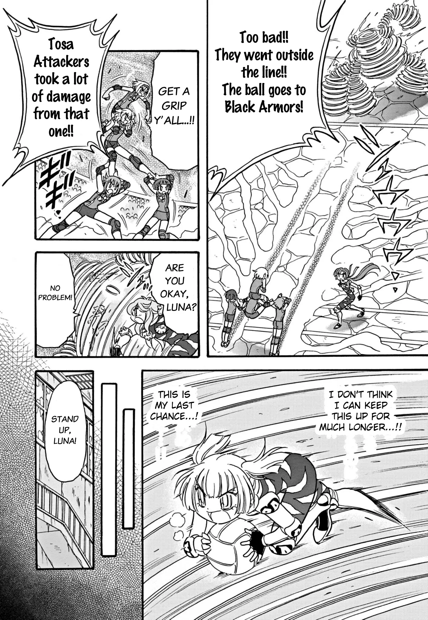 Flaming Ball Girl Dodge Danko Chapter 28 - page 6