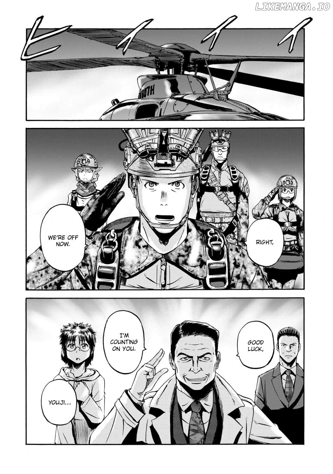 Gate - Jietai Kare no Chi nite, Kaku Tatakeri Chapter 135 - page 36