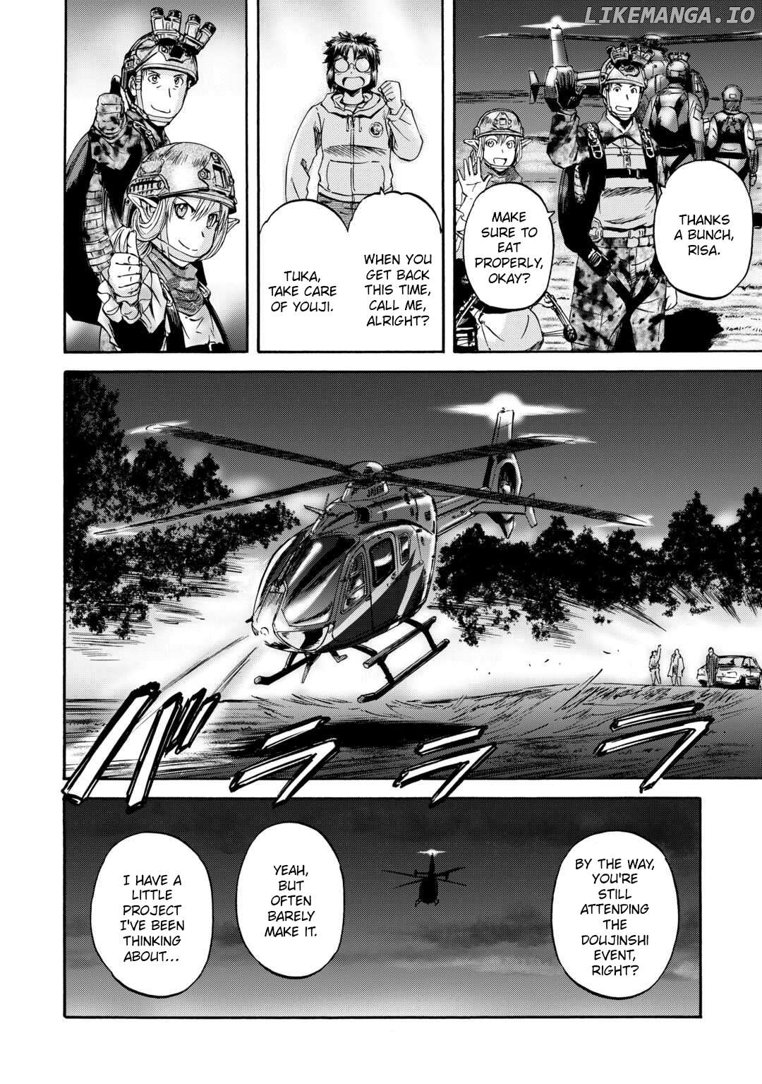 Gate - Jietai Kare no Chi nite, Kaku Tatakeri Chapter 135 - page 37