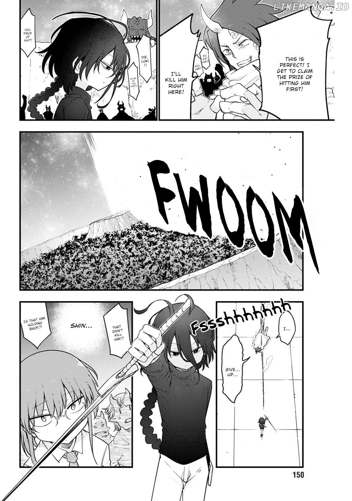 Kobayashi-San Chi No Maid Dragon Chapter 147 - page 2