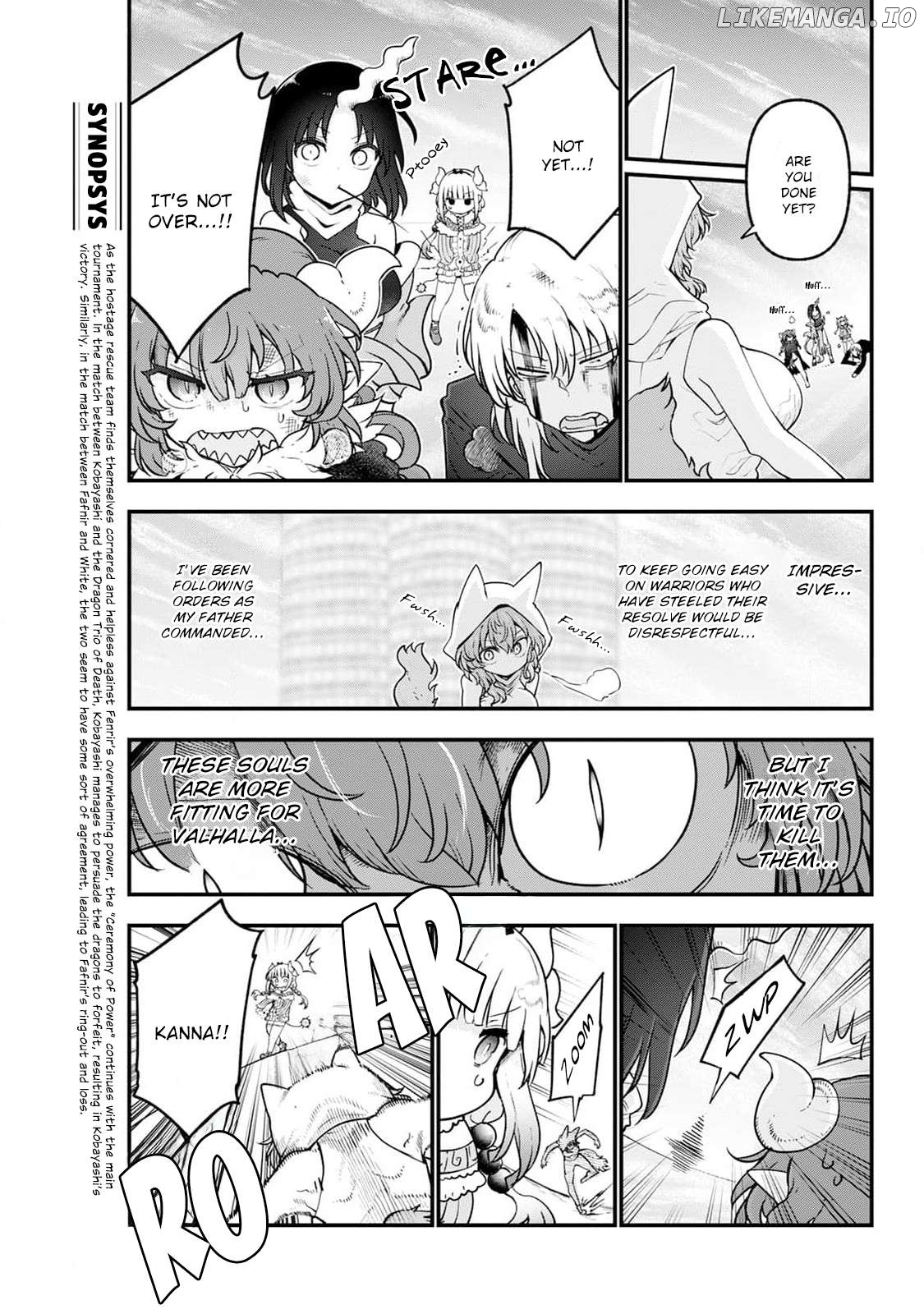 Kobayashi-San Chi No Maid Dragon Chapter 147 - page 3
